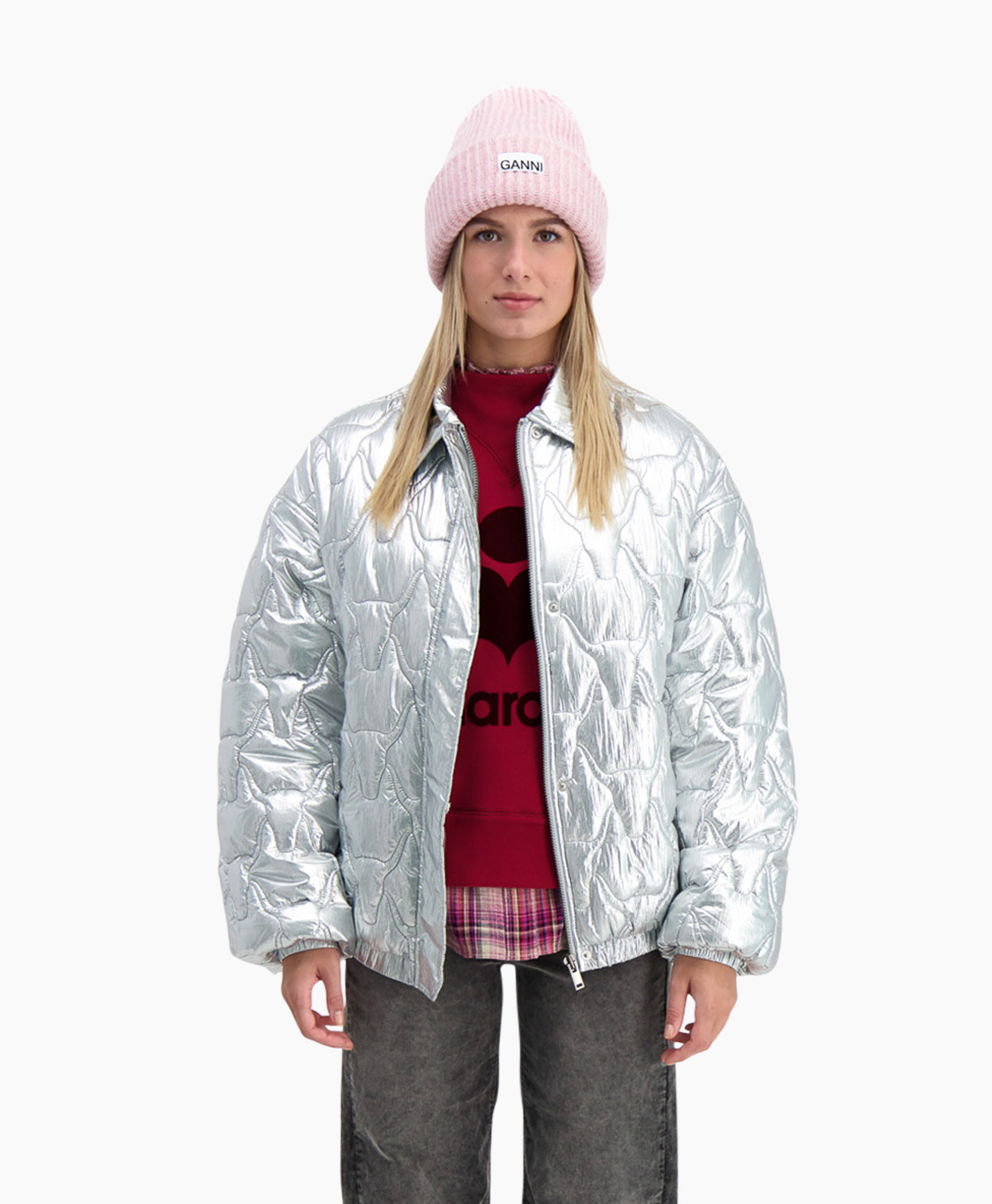 Alix The Label Bomberjack 2308502304 Zilver