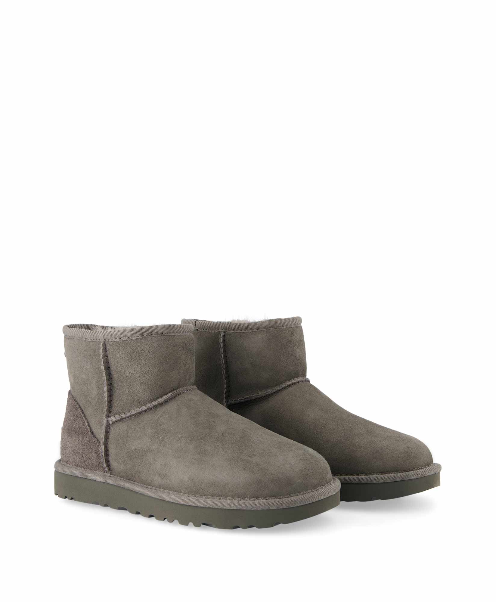 Ugg Enkellaars W Classic Mini Ii Grijs