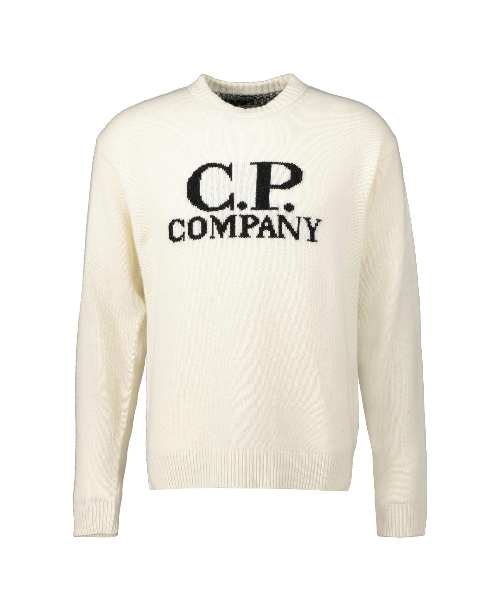 Cp Company Longsleeve 13cmkn332a-005504 Wit