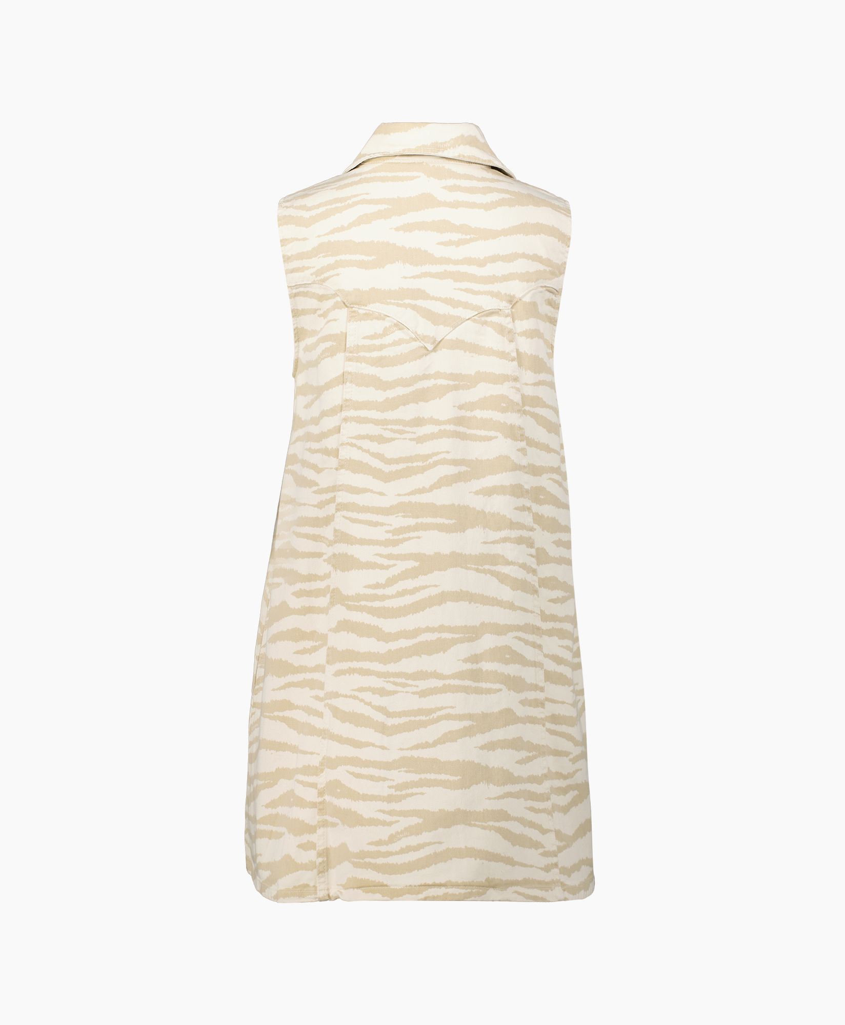 Ganni Mini Jurk J1281 Ecru
