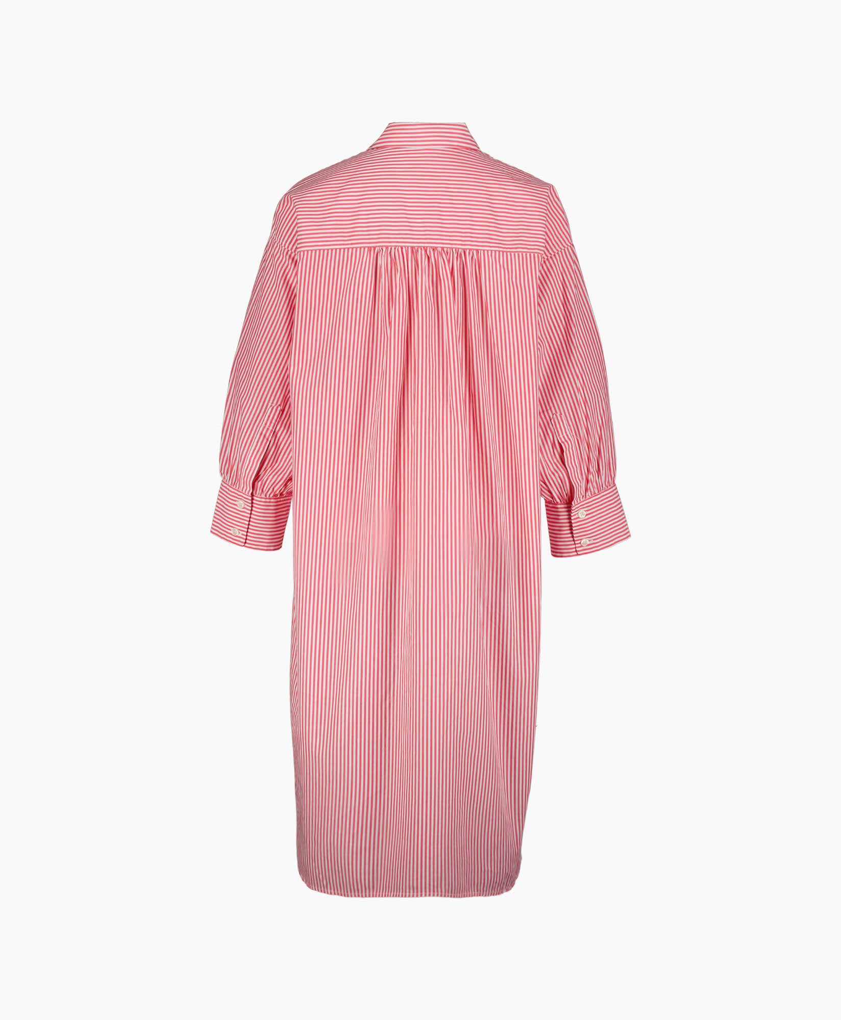 Trvl Drss Midi Jurk 01-t1209 76y Rood dessin