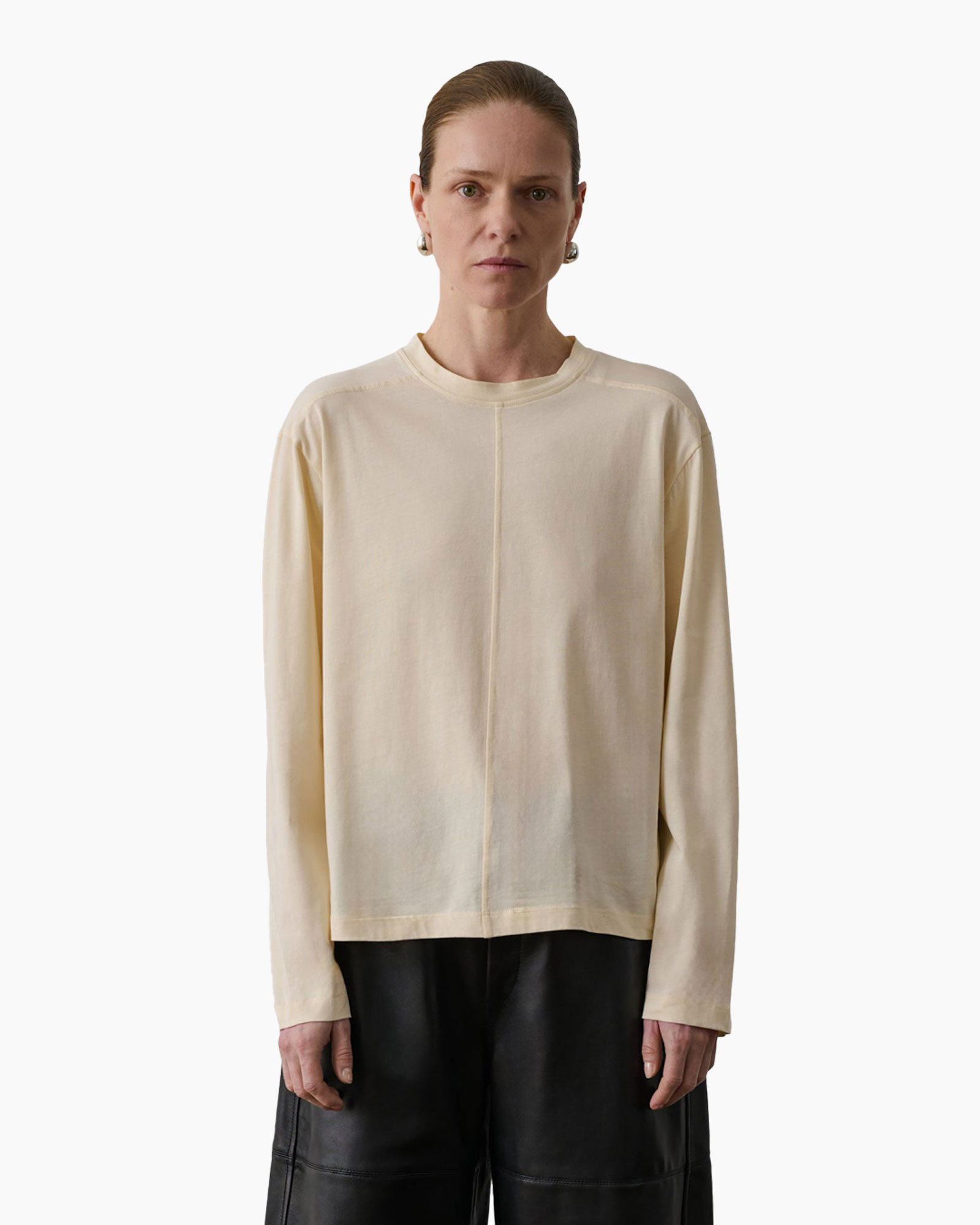 Peter Hahn - Shirt met 3/4-mouwen - kersenrood Peter Hahn - Shirt met 3/4-mouwen - kersenrood