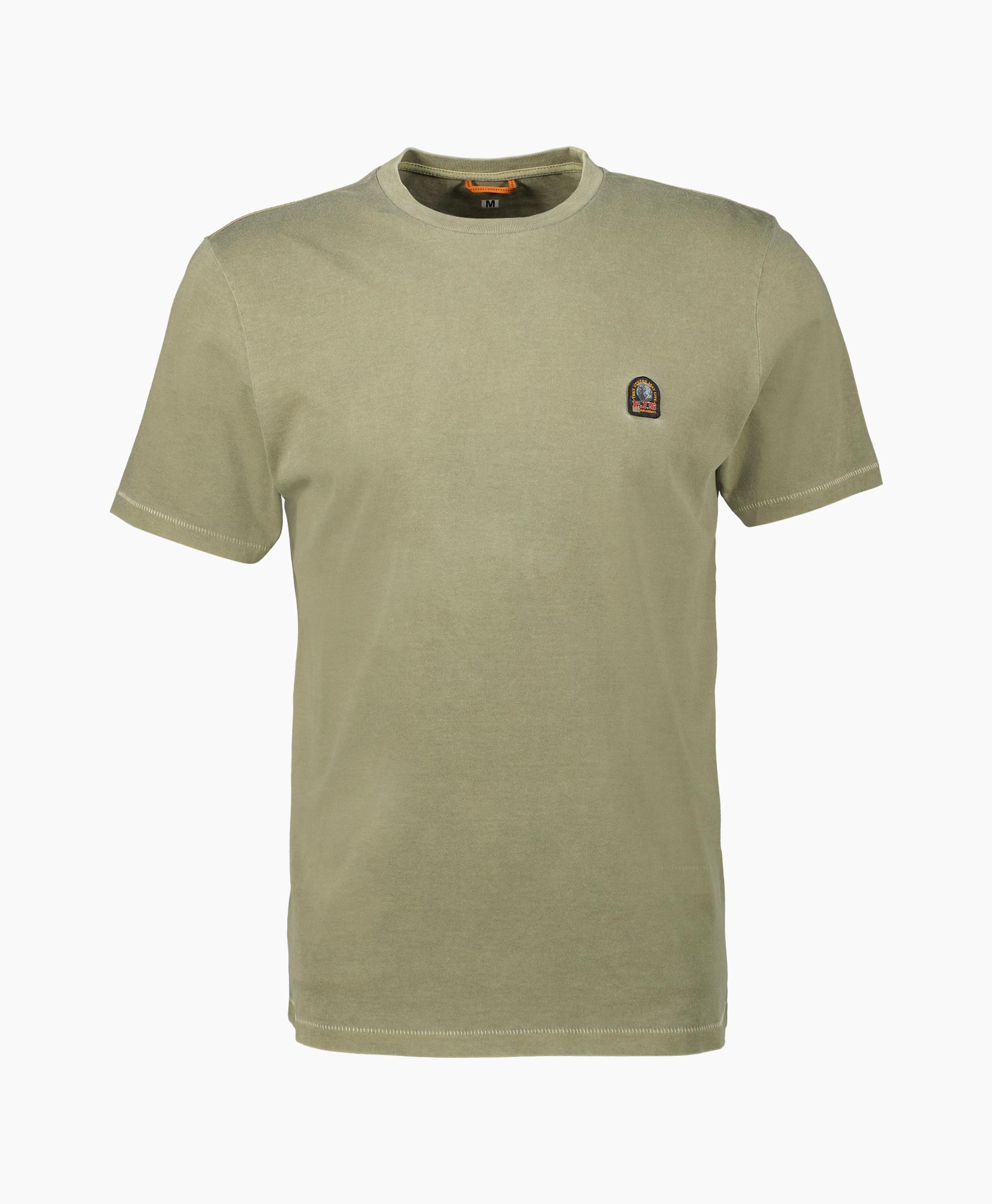 Parajumpers  T-shirt Korte Mouw Patch Tee Groen