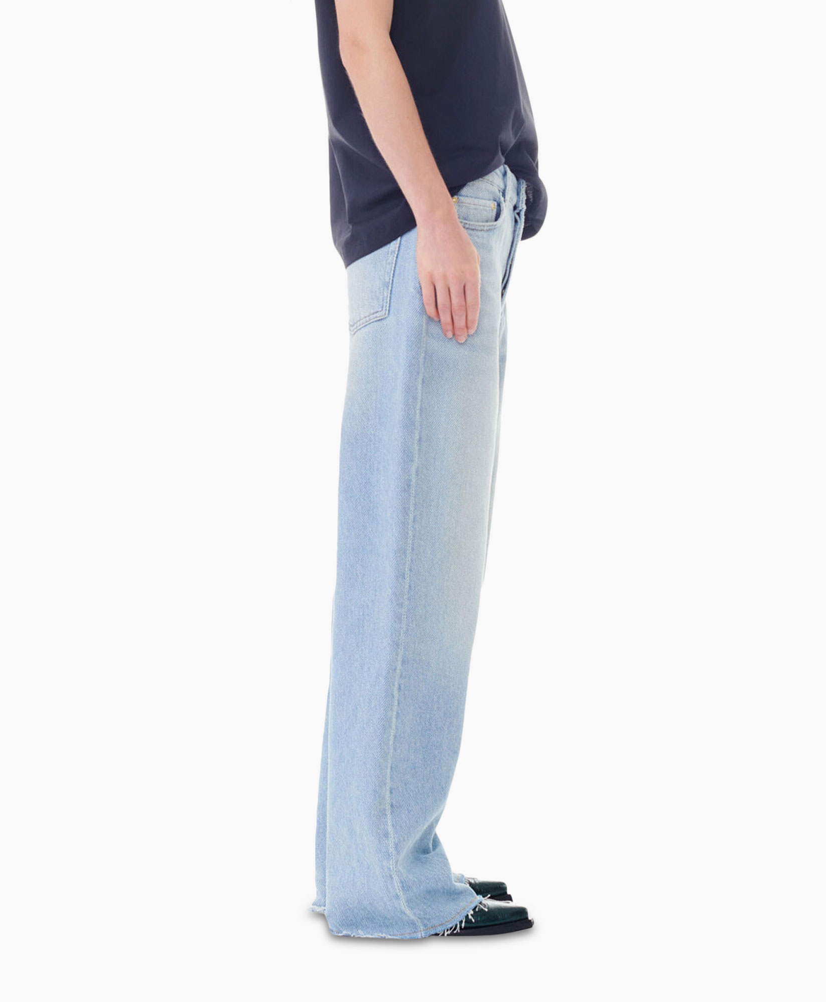 Jeans Rigid Denim Izey midden blauw