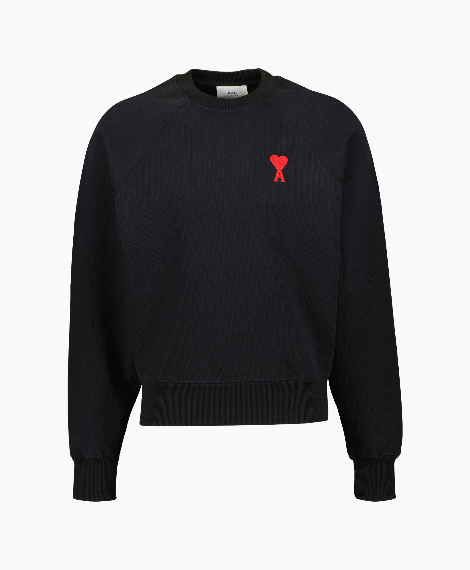 Ami Sweater Tonal Adc Donker Blauw