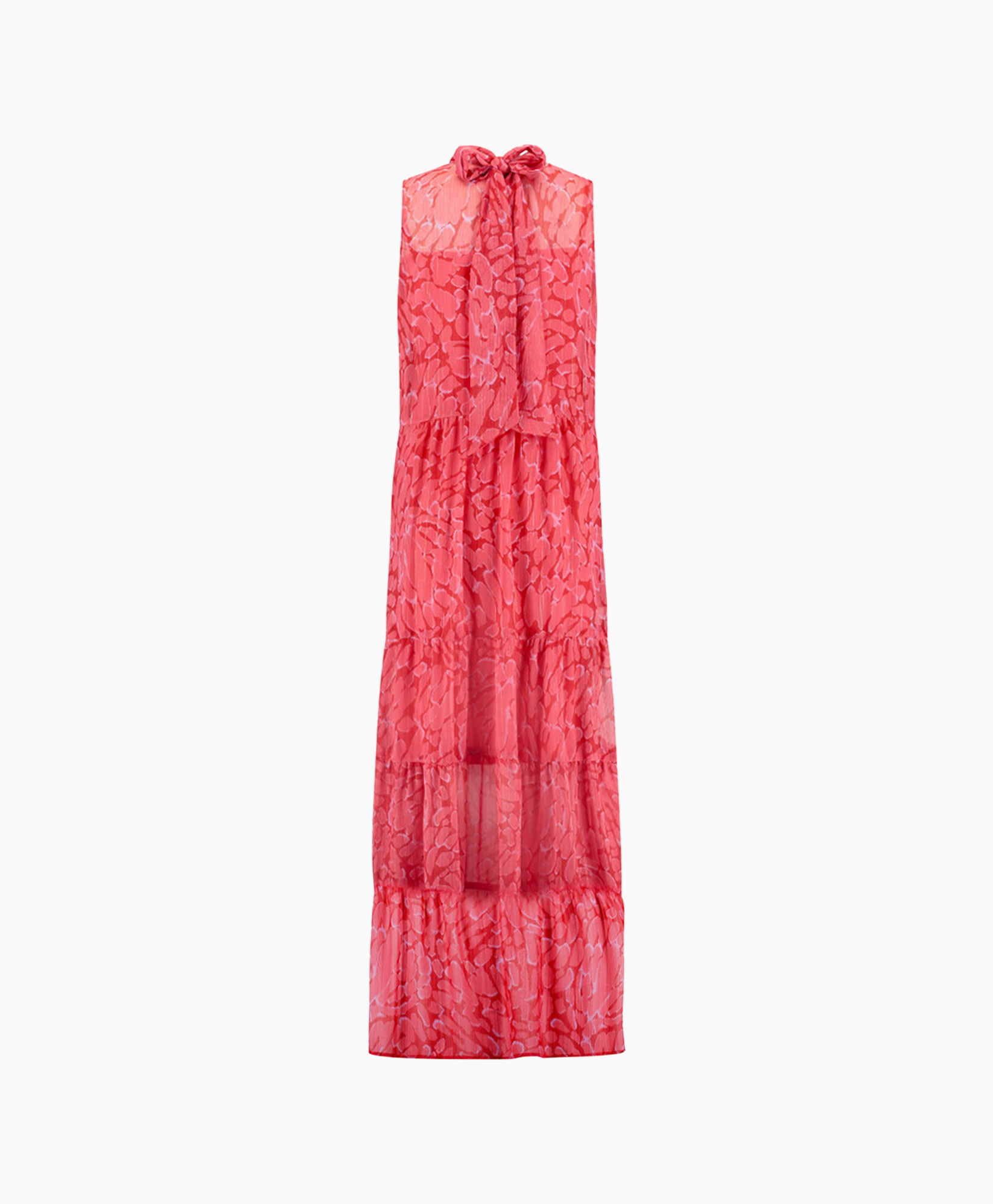 Jurk Farah Crepe Dress Rood