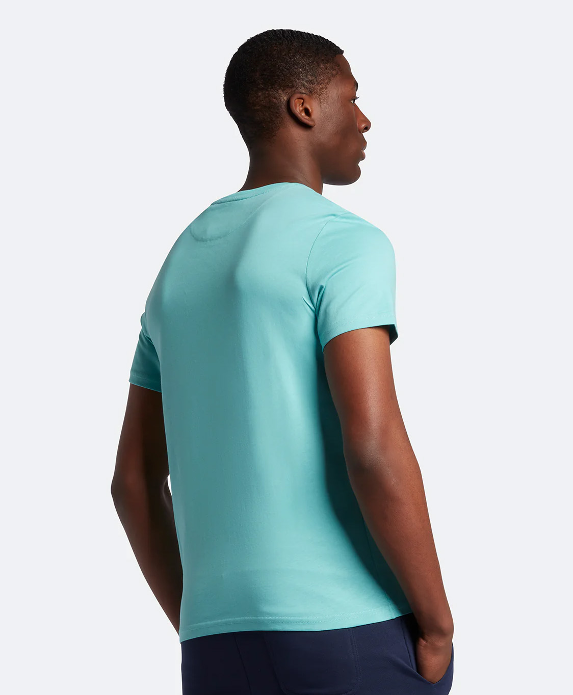 Lyle&scott T-shirt Korte Mouw Ts400vog midden blauw