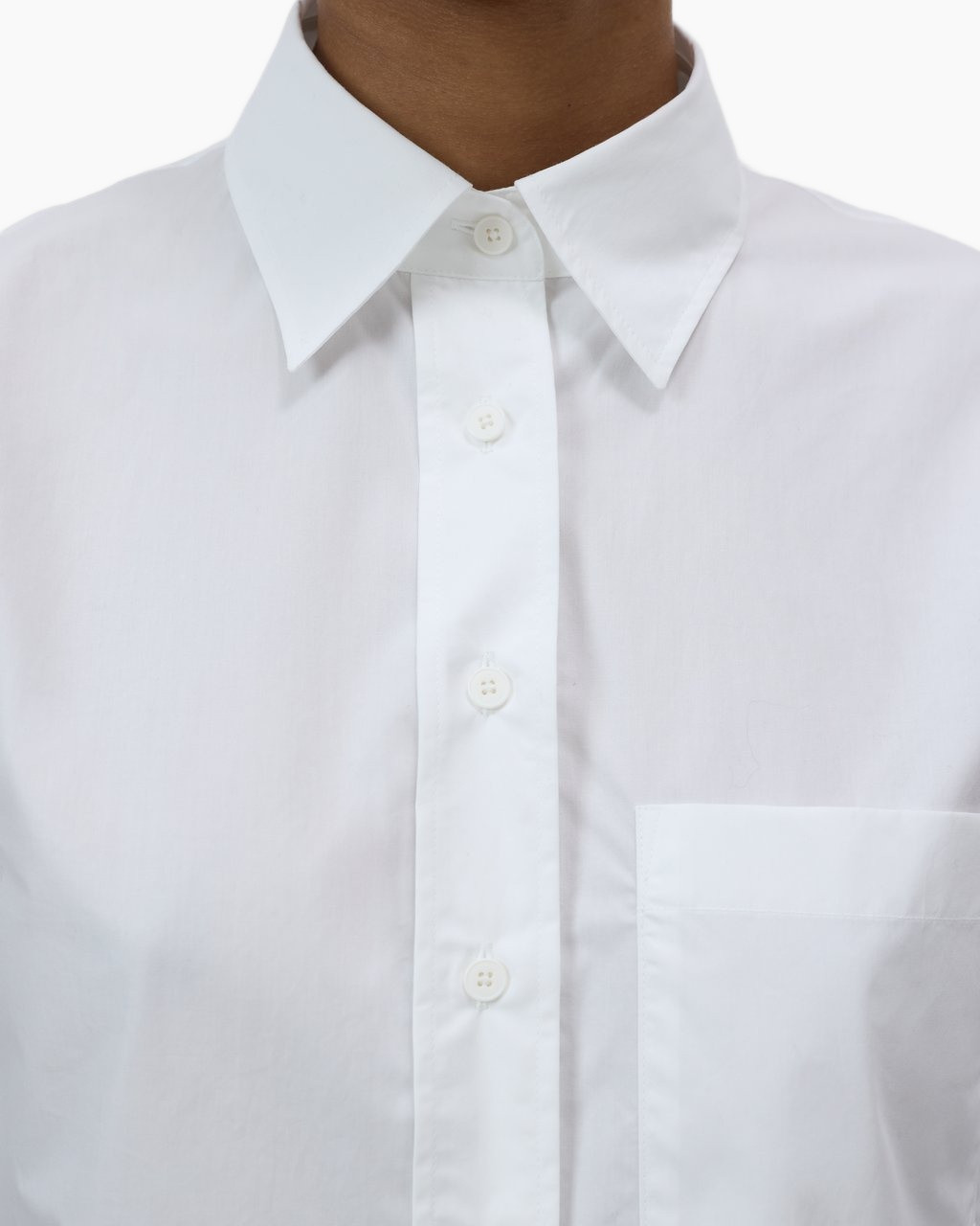 shirt, dress shirt, white, collar, buttons