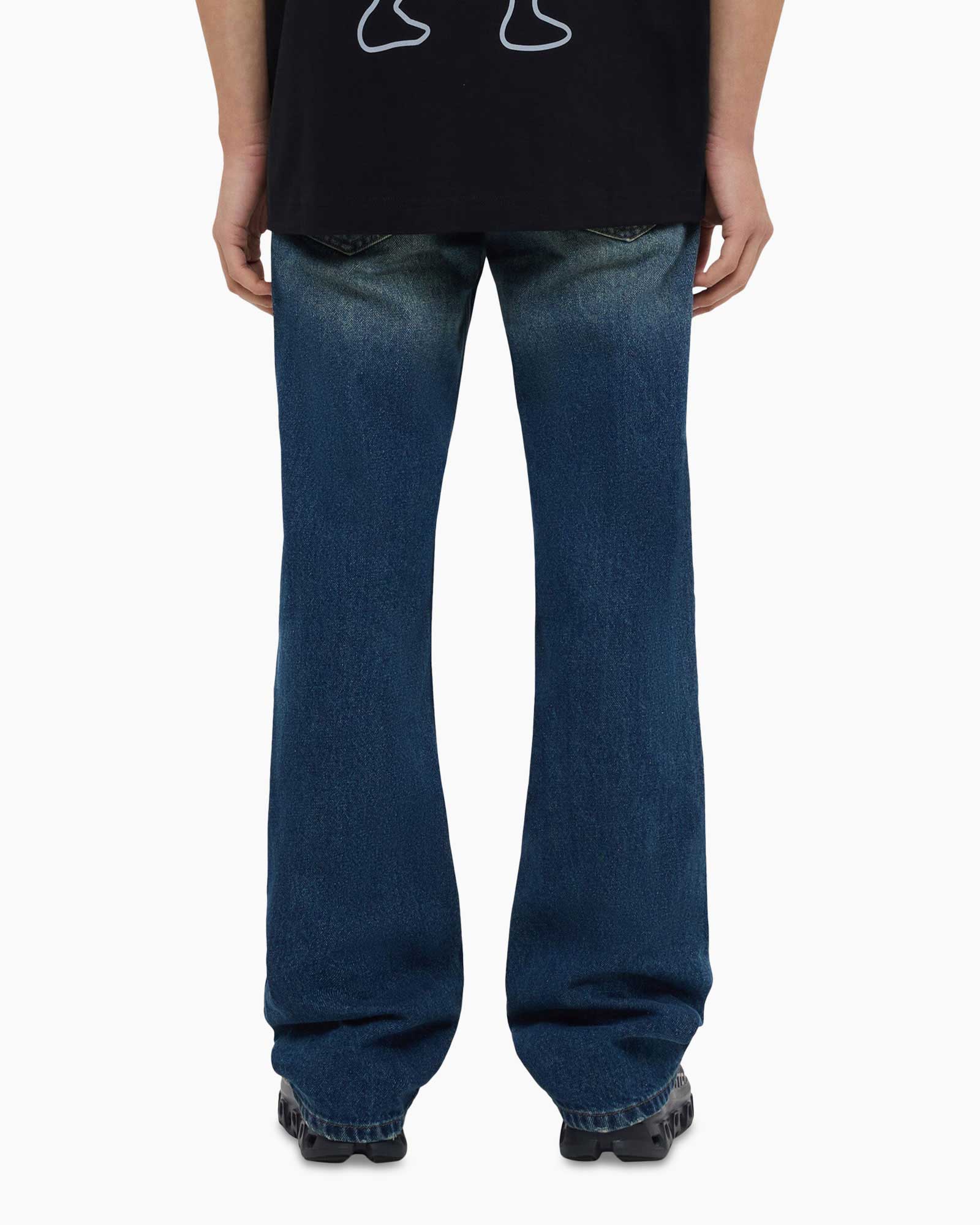 Jeans Straight Licht Blauw