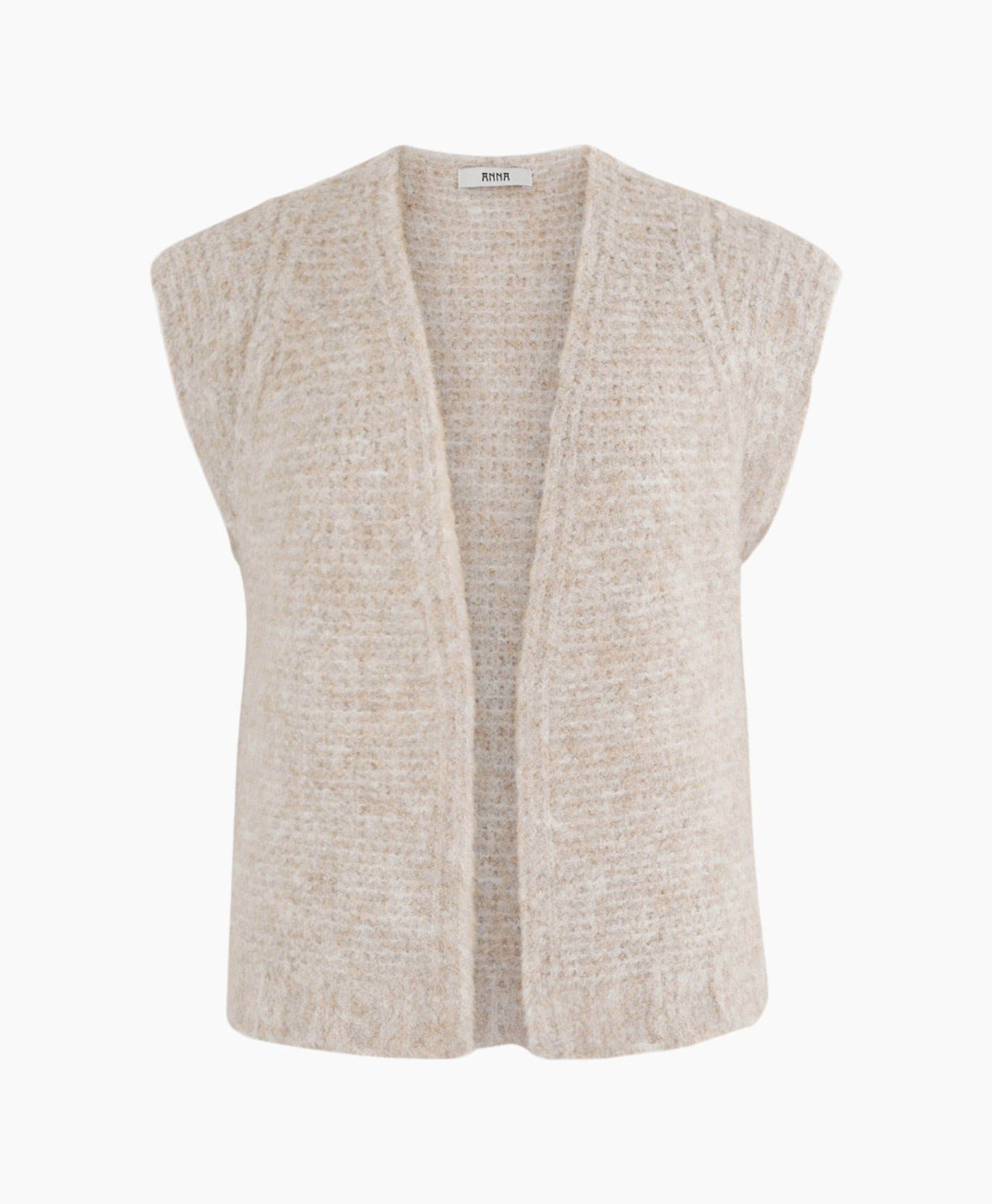Anna Van Toor Gilet 21a11-02037a Beige