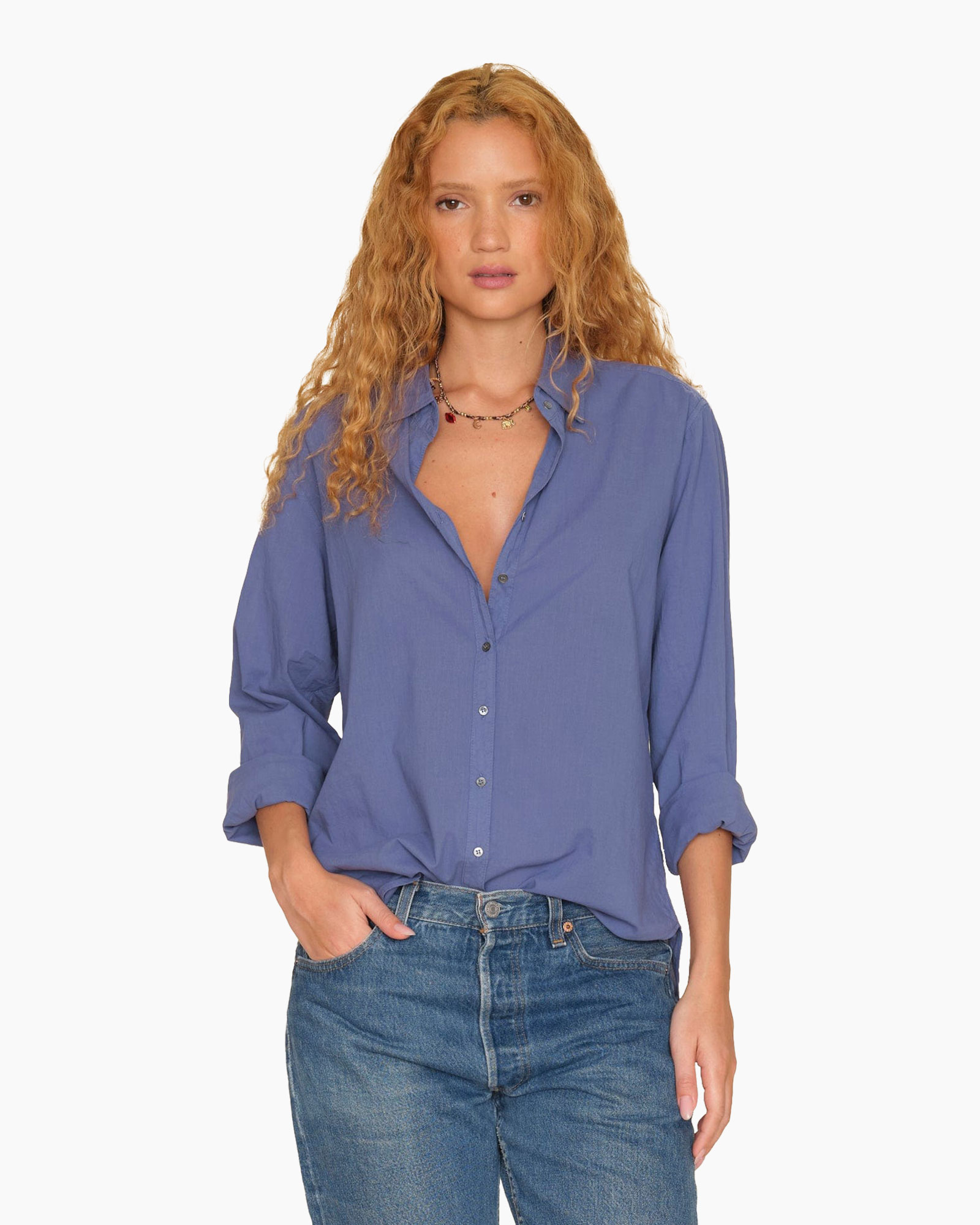 Blouse Beau Donker Blauw