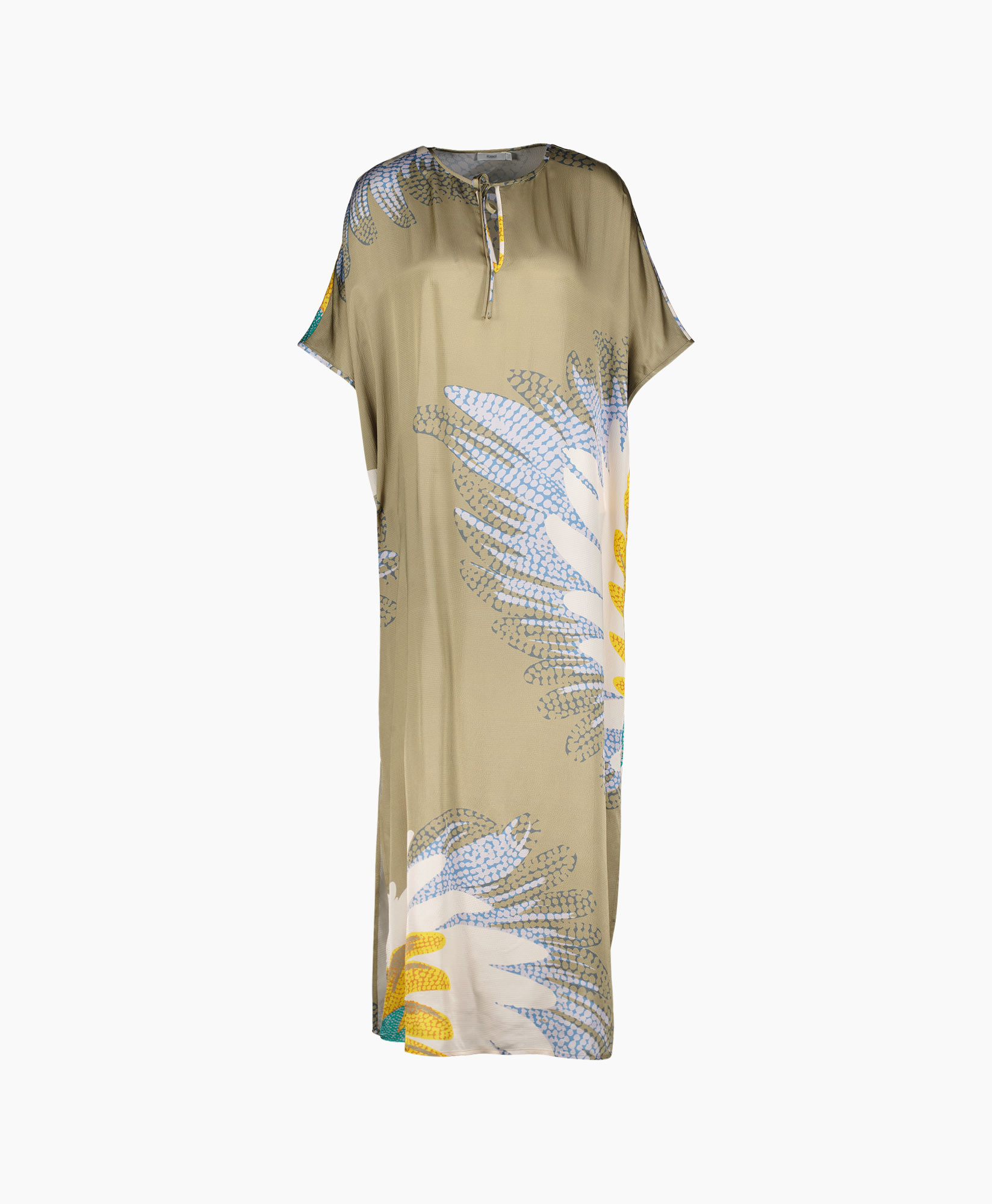 Closed Maxi Jurk Tunic Maxi Dress Groen