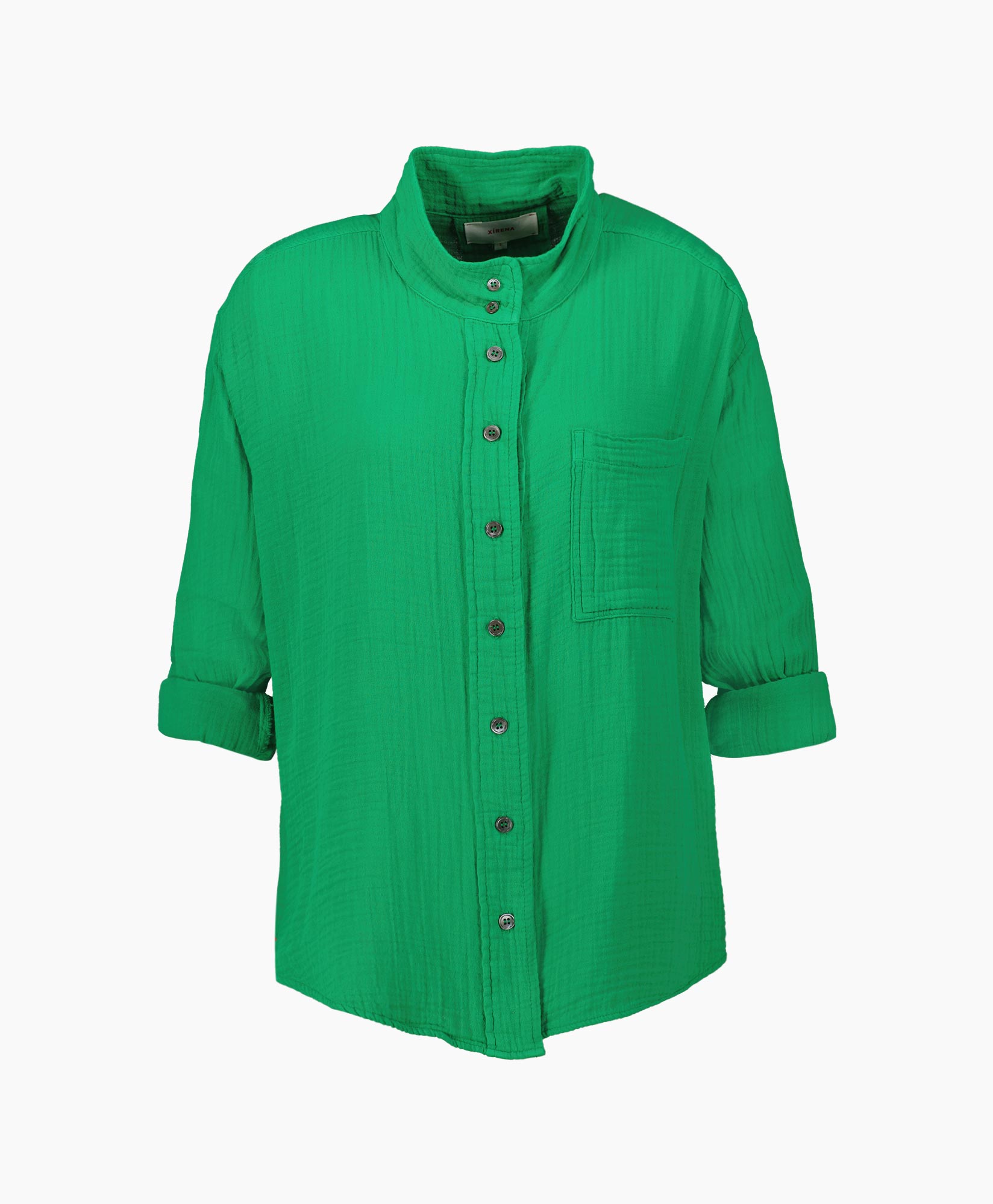 Xirena Blouse Finley Groen