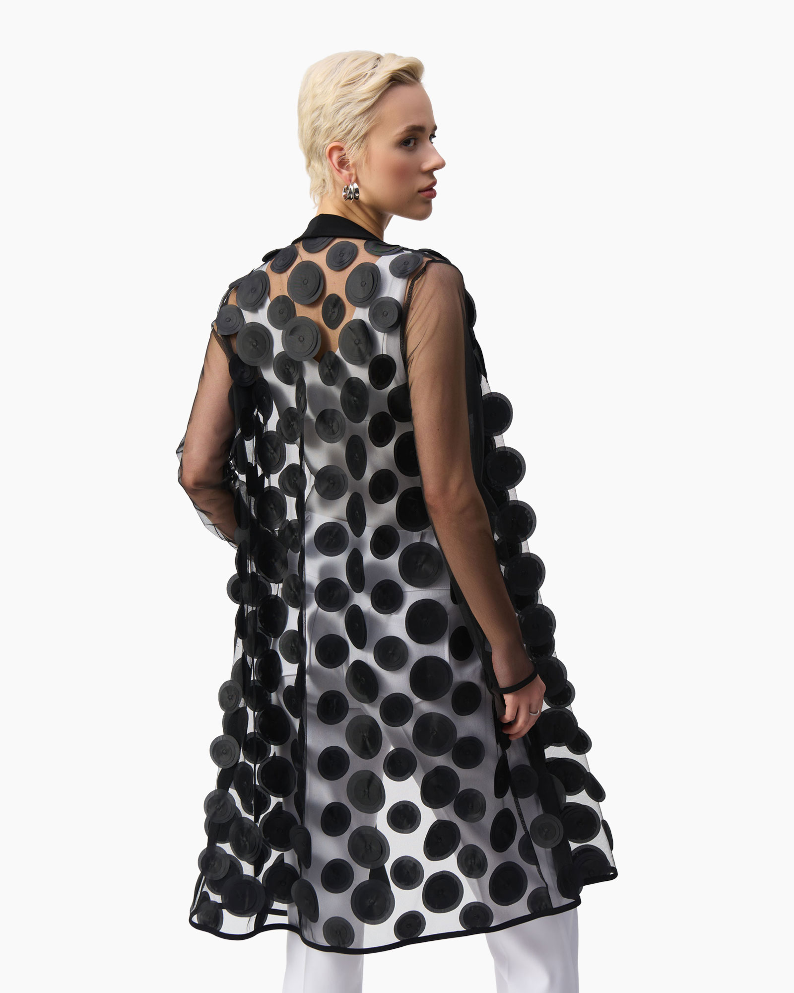 Vest Cover Up Zwart