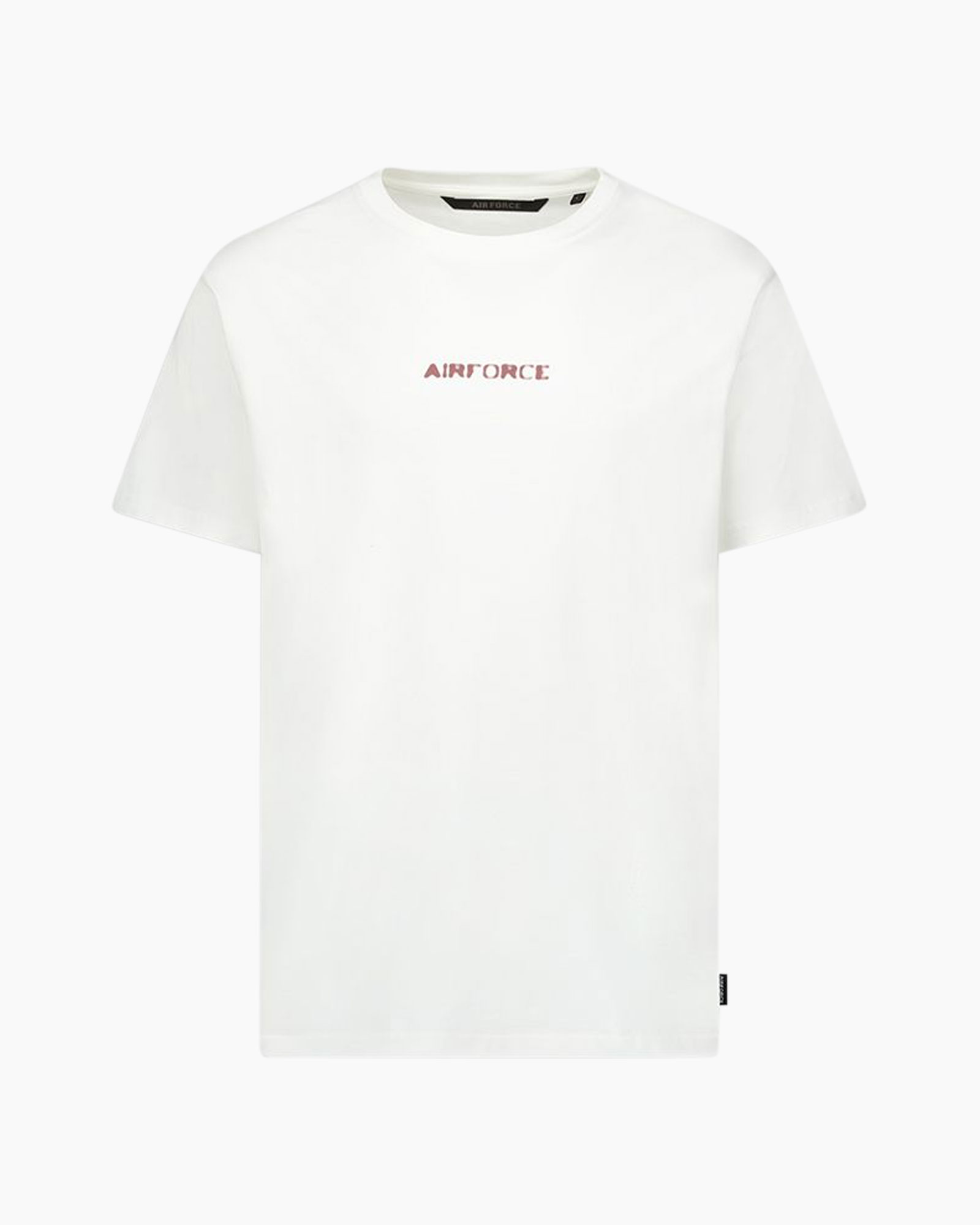 T-shirt Hazy Round T-shirt Wit