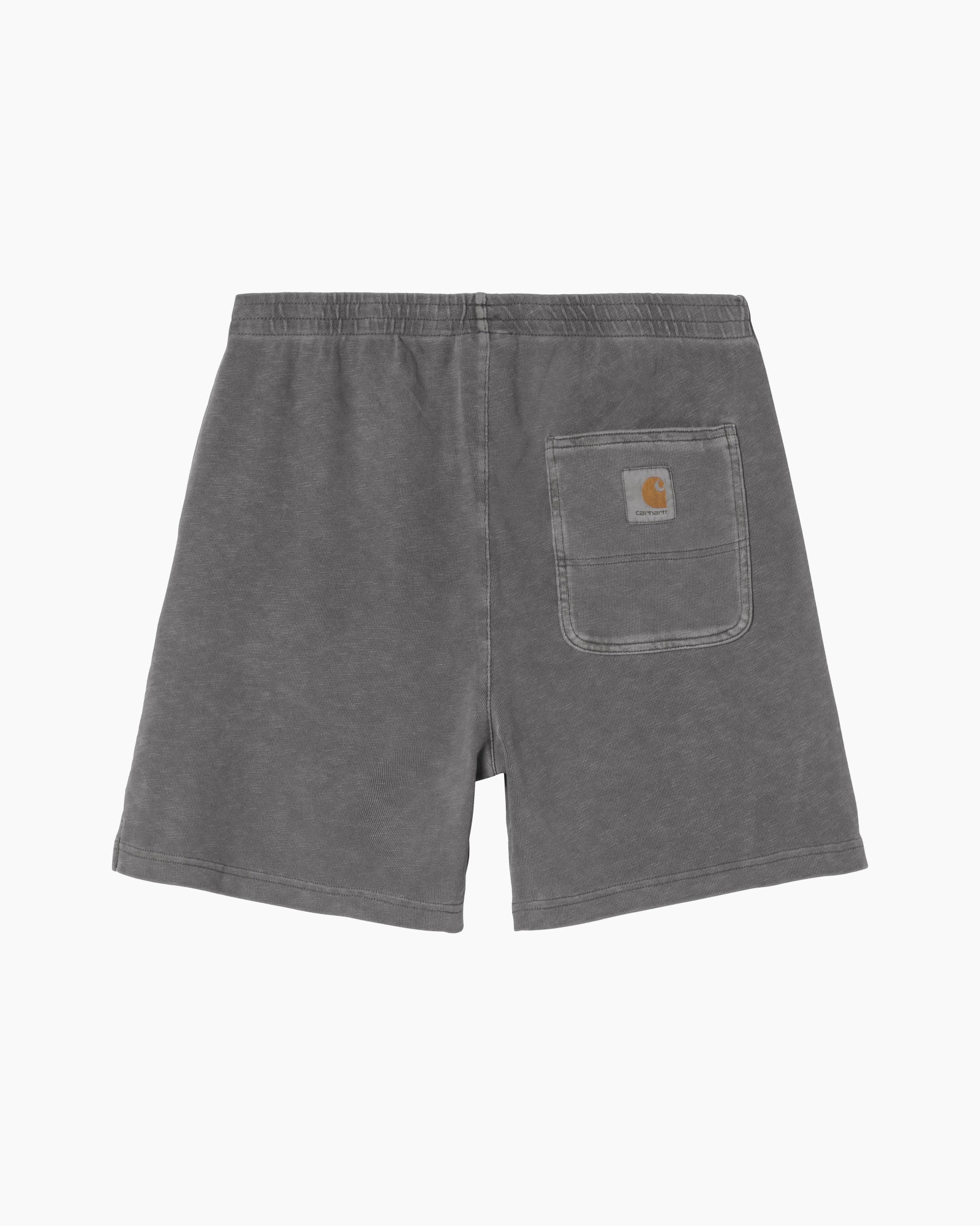 shorts, grijs, kruipzak, achterzak, elastic taille
