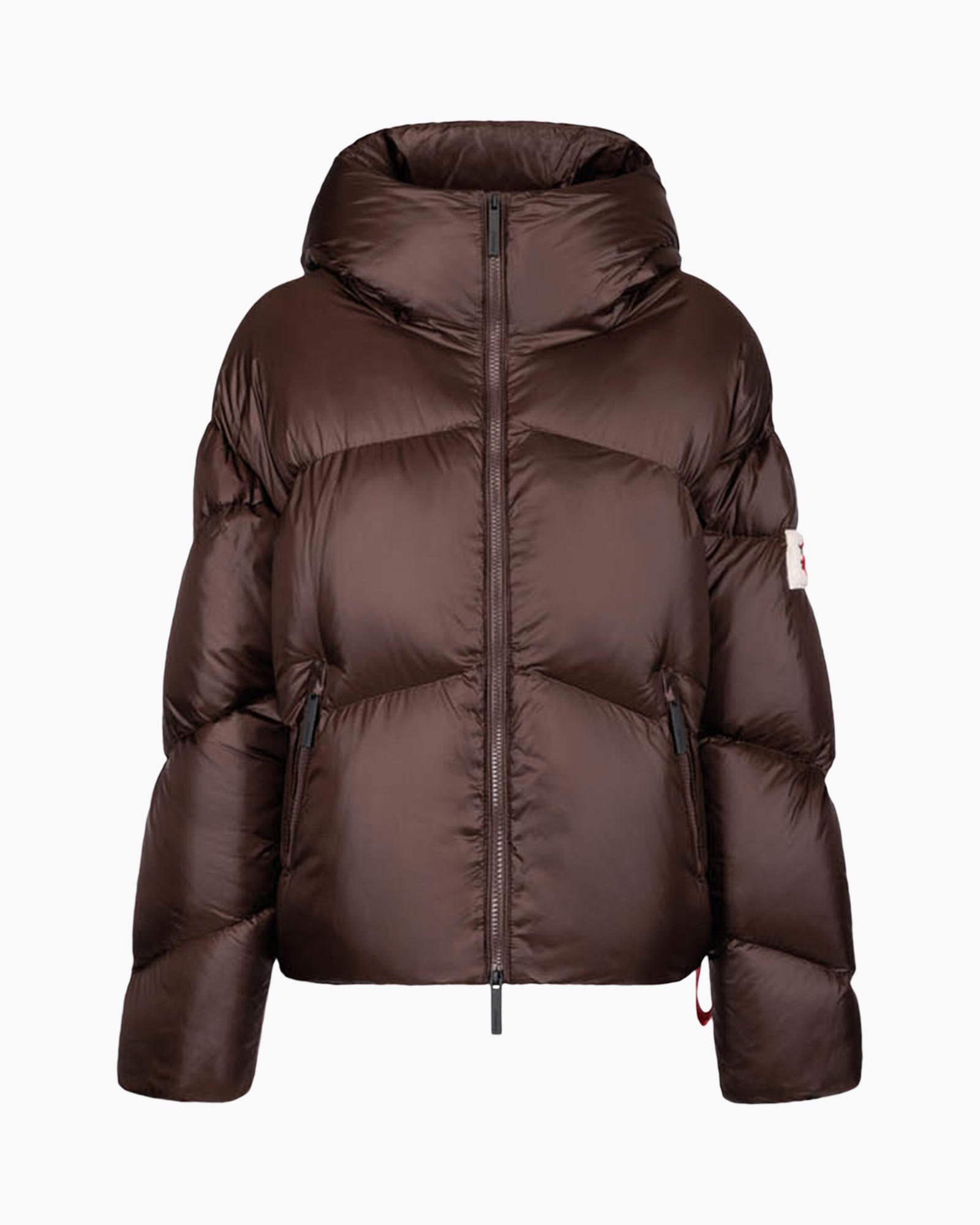 Gewatteerde Jas Sara Jevon Bruin