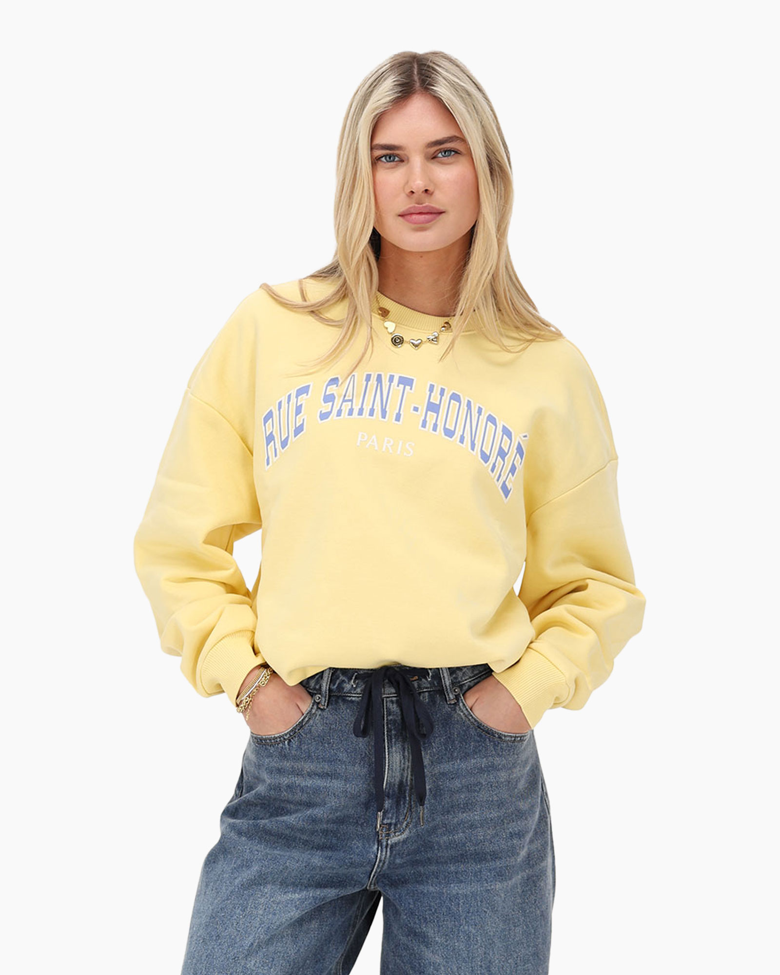 My Jewellery Trui Rue St Honore Sweater Geel