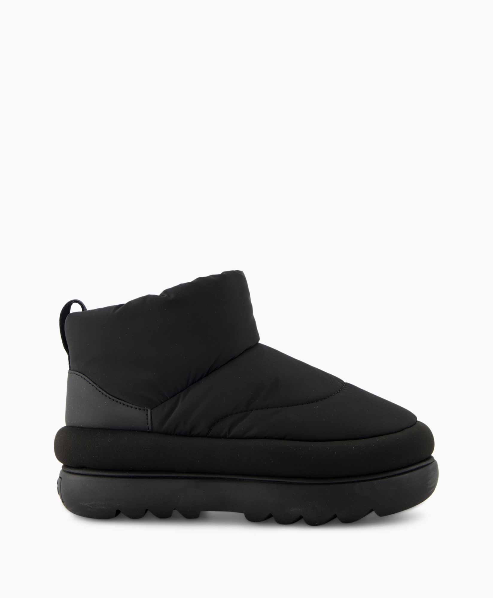 Ugg Enkellaars Classic Maxi Mini Zwart