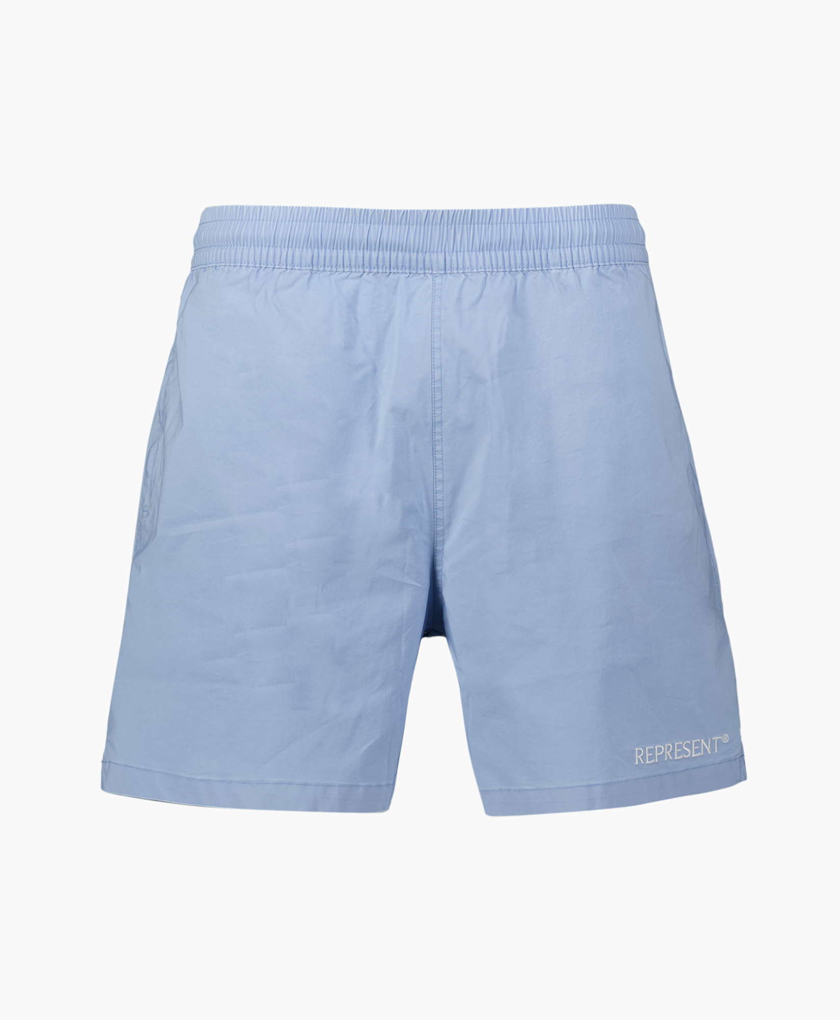 Korte Broek Logo Licht Blauw