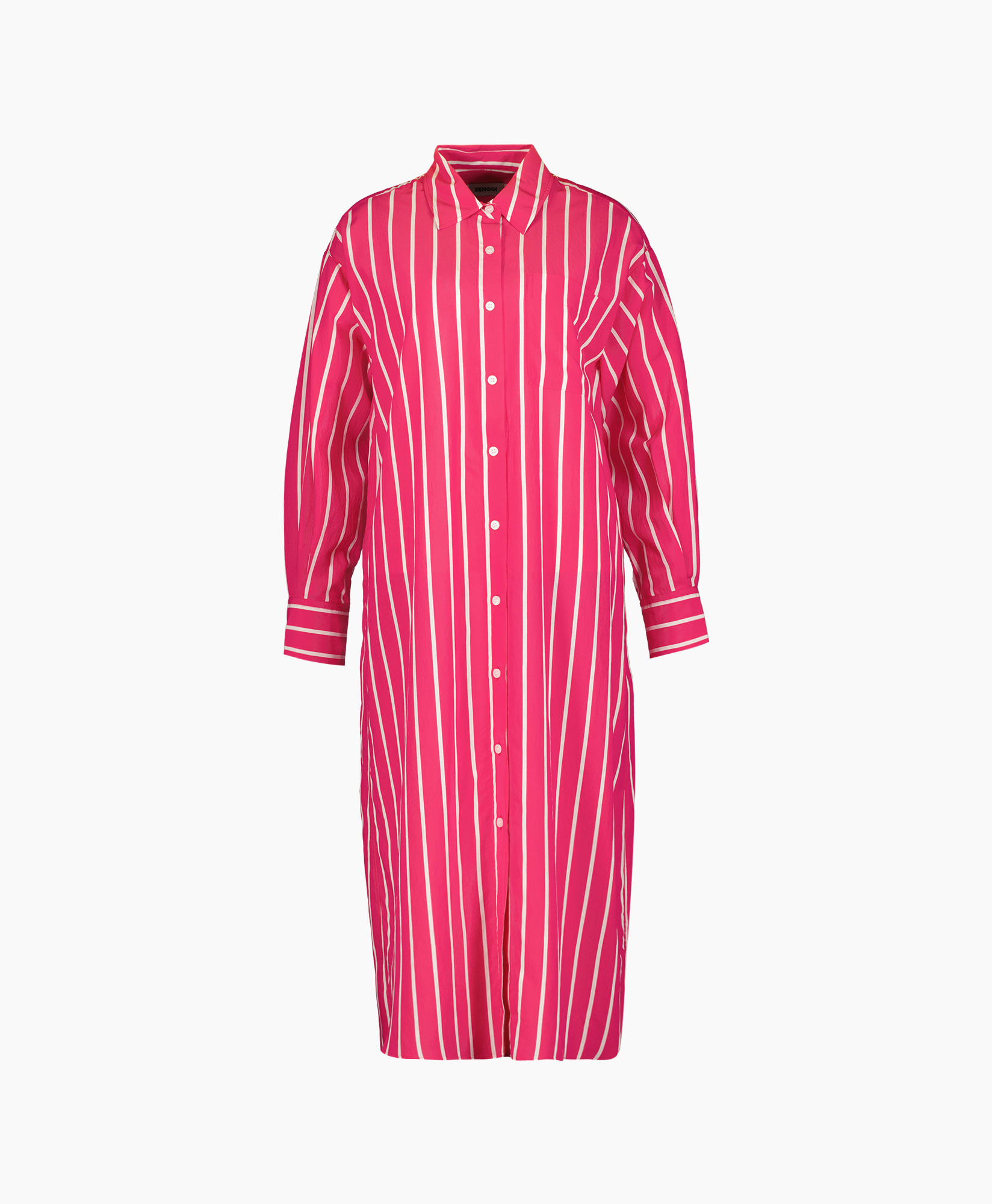 Zenggi Midi Jurk R01-1012-714 Pink