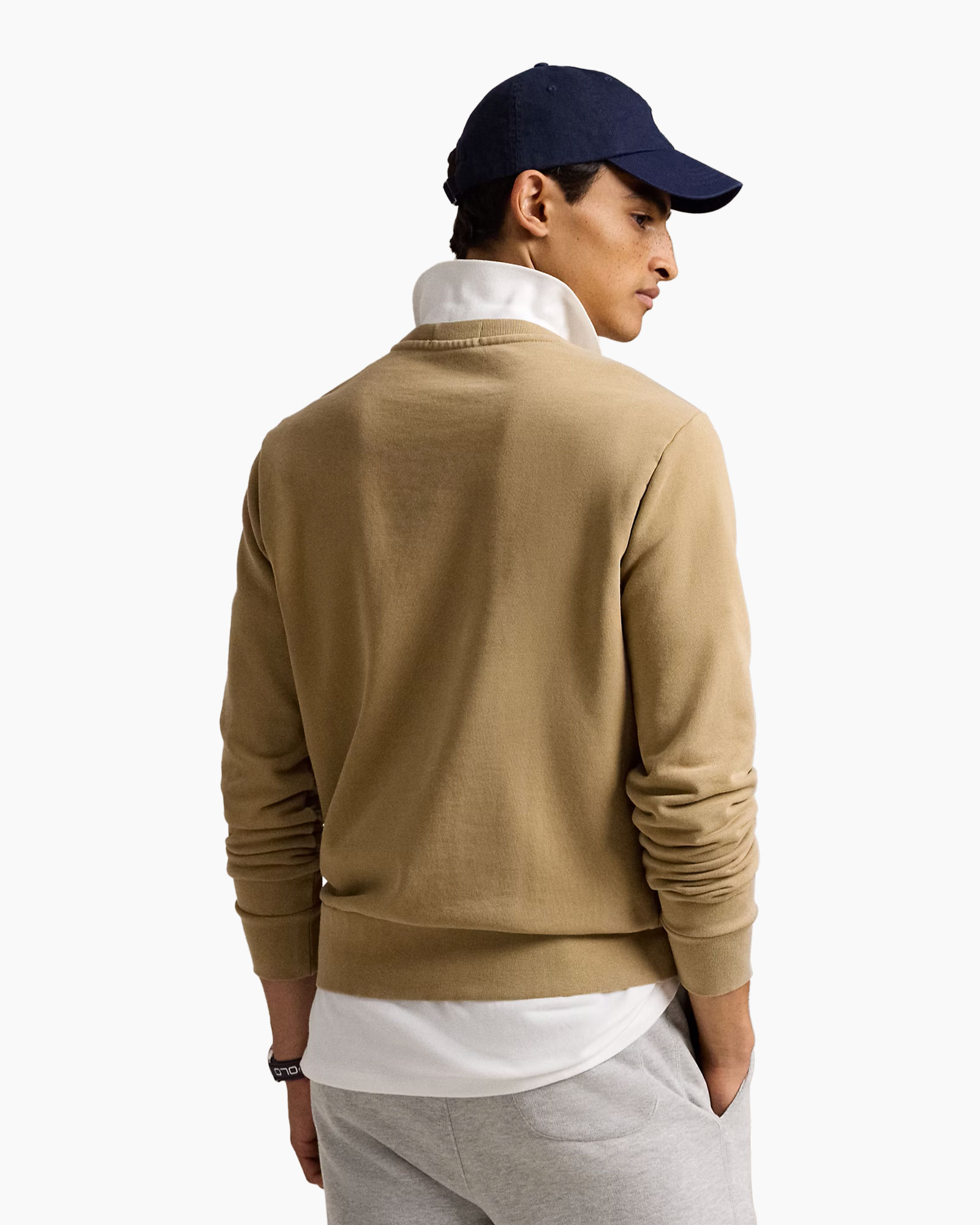 Sweater Loopback Terry Khaki