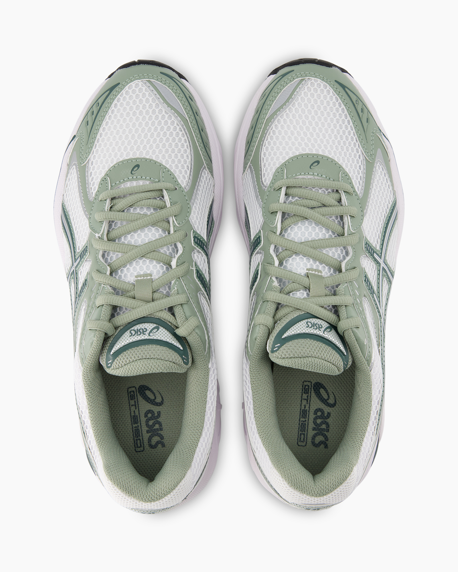 hardloopschoenen, sneakers, mesh, groen, fitness