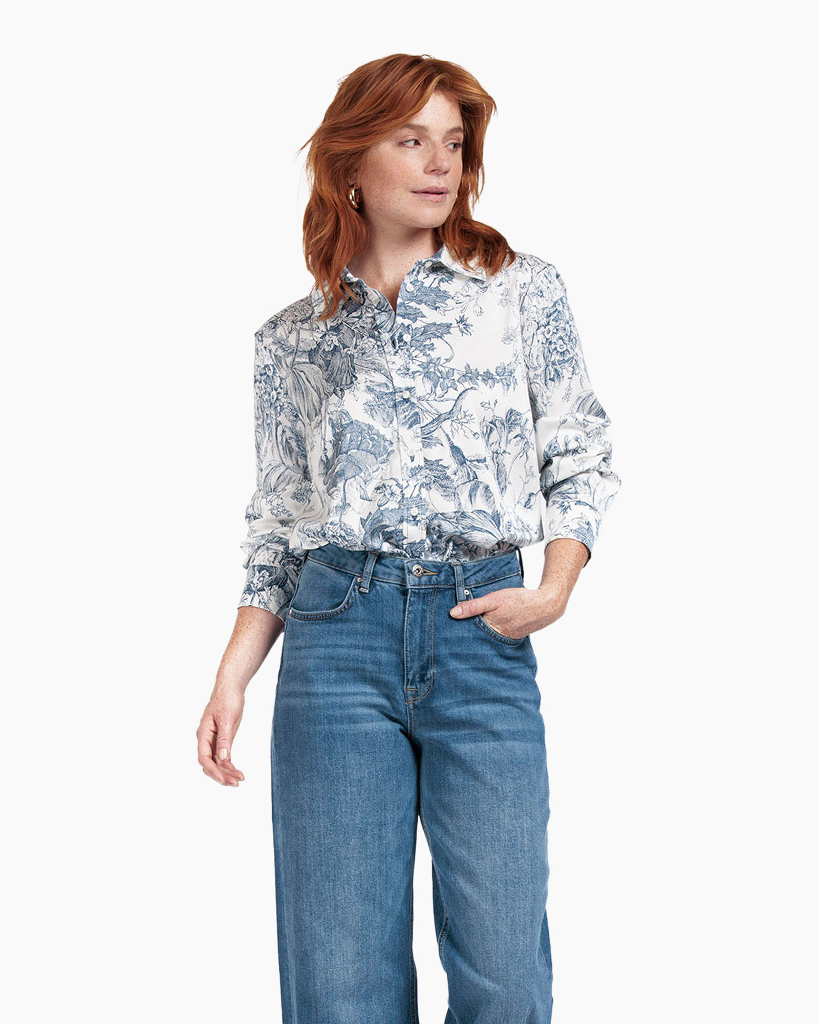 Blouse Bobby Painting Blouse Off White