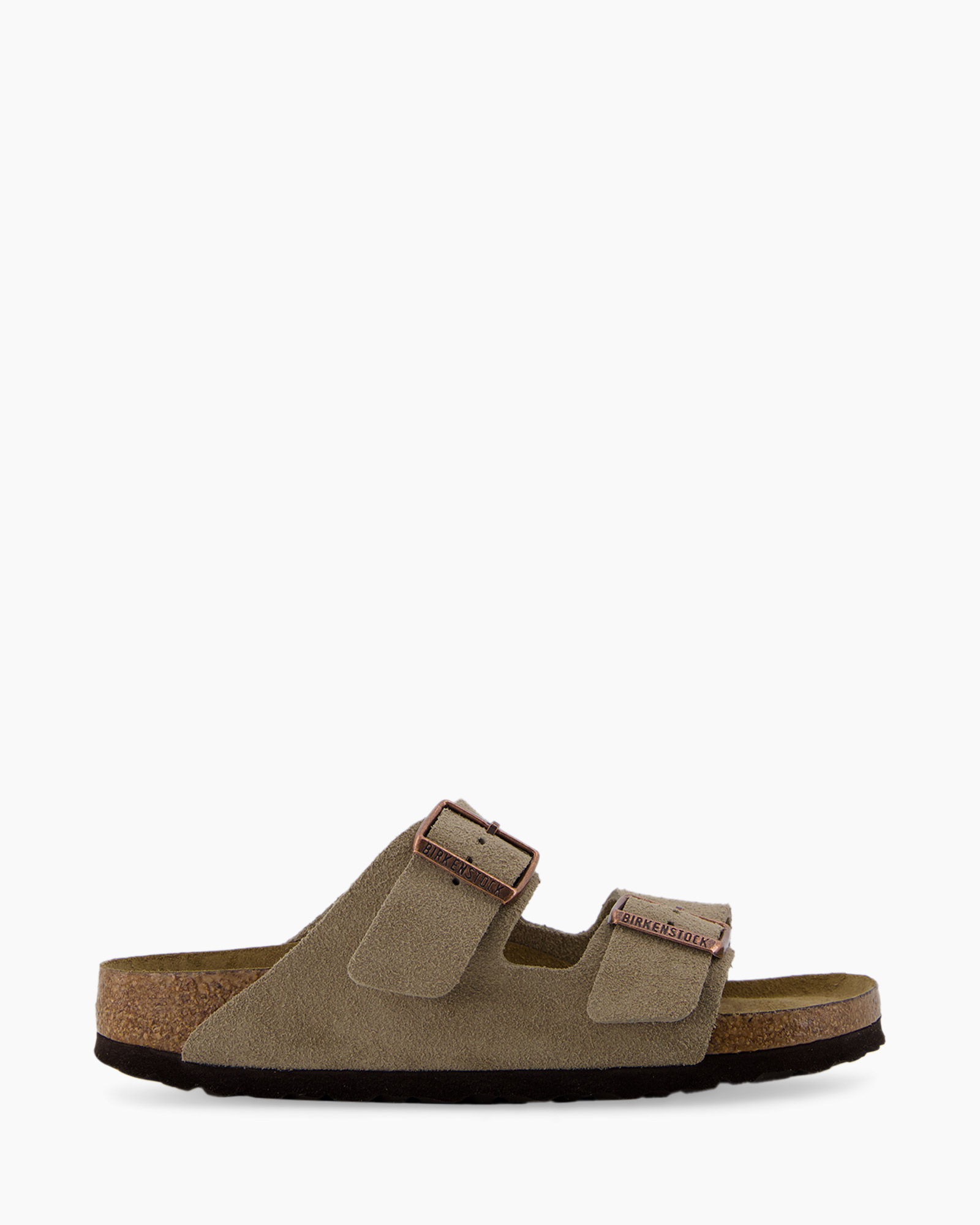 Sandaal Zonder Hak Arizona Soft Footbed Taupe