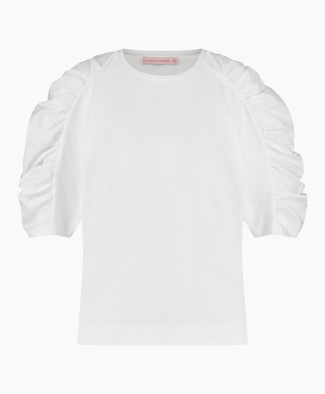 Studio Anneloes Top & T-shirt Lotus Shirt Wit