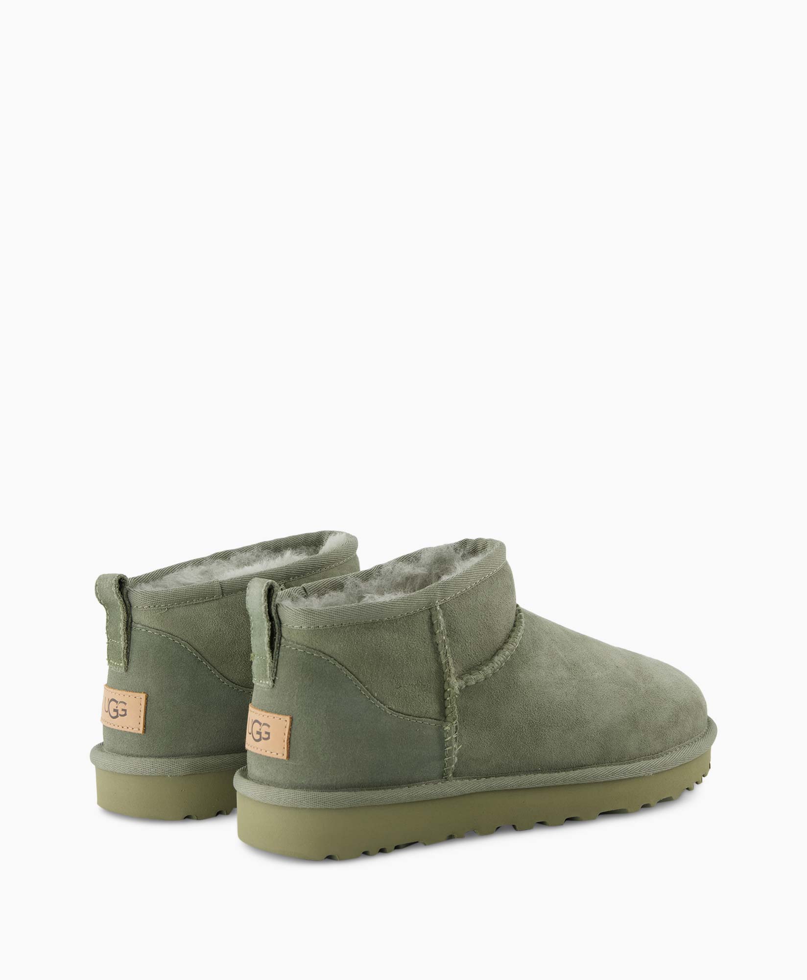 Enkellaars Winterboot Classic Ultra Mini Khaki Enkellaars Winterboot Classic Ultra Mini Khaki