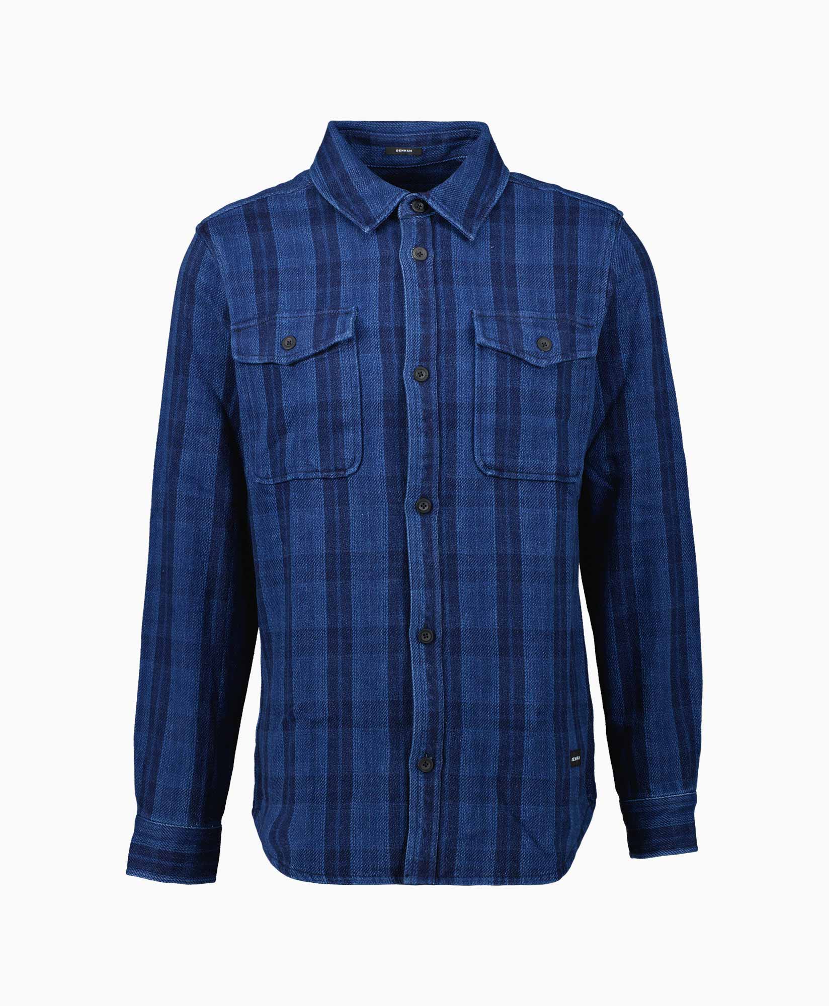 Overhemd Branson Overshirt Ic Petrol