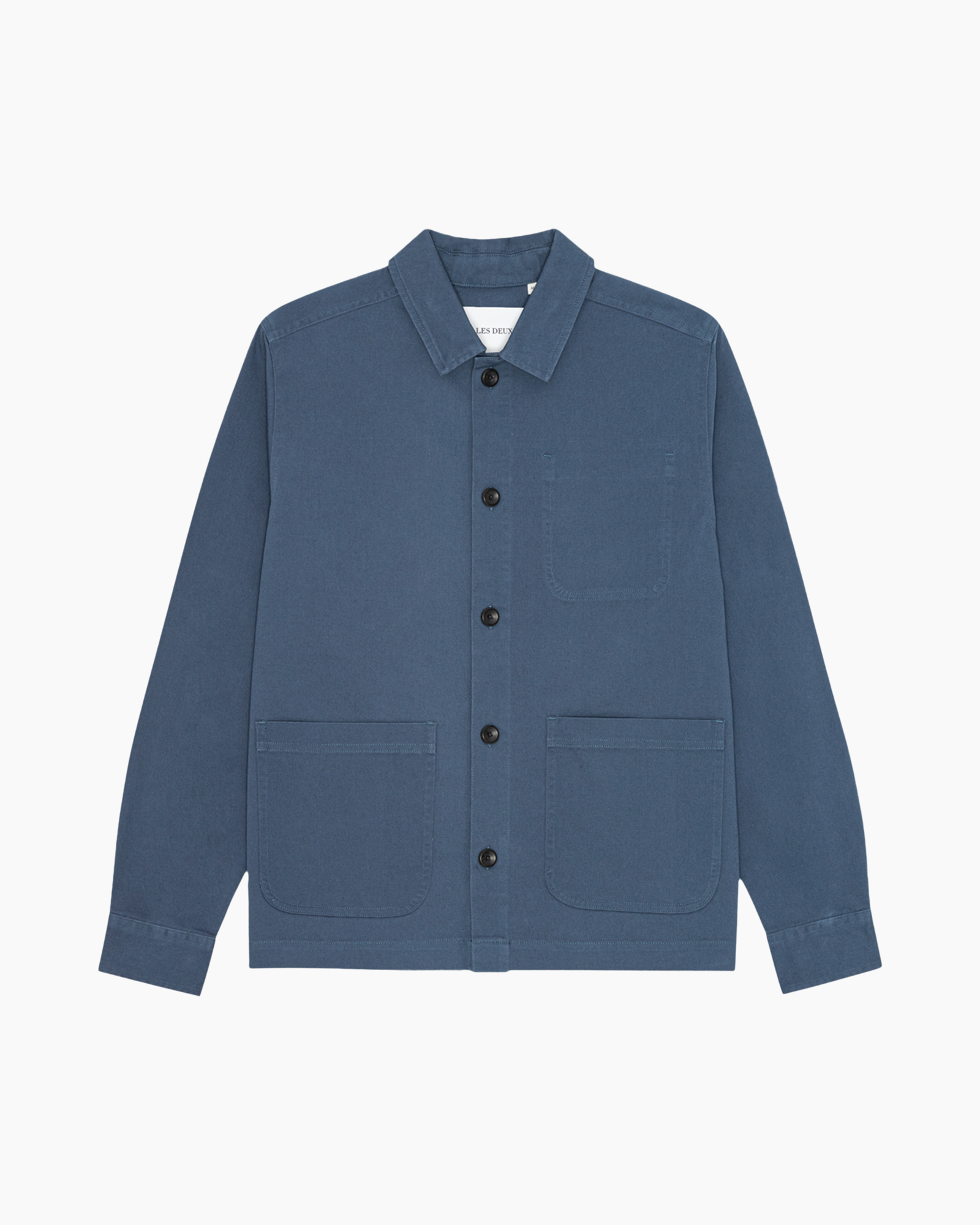 Overshirt Layton Cotton Donker Blauw