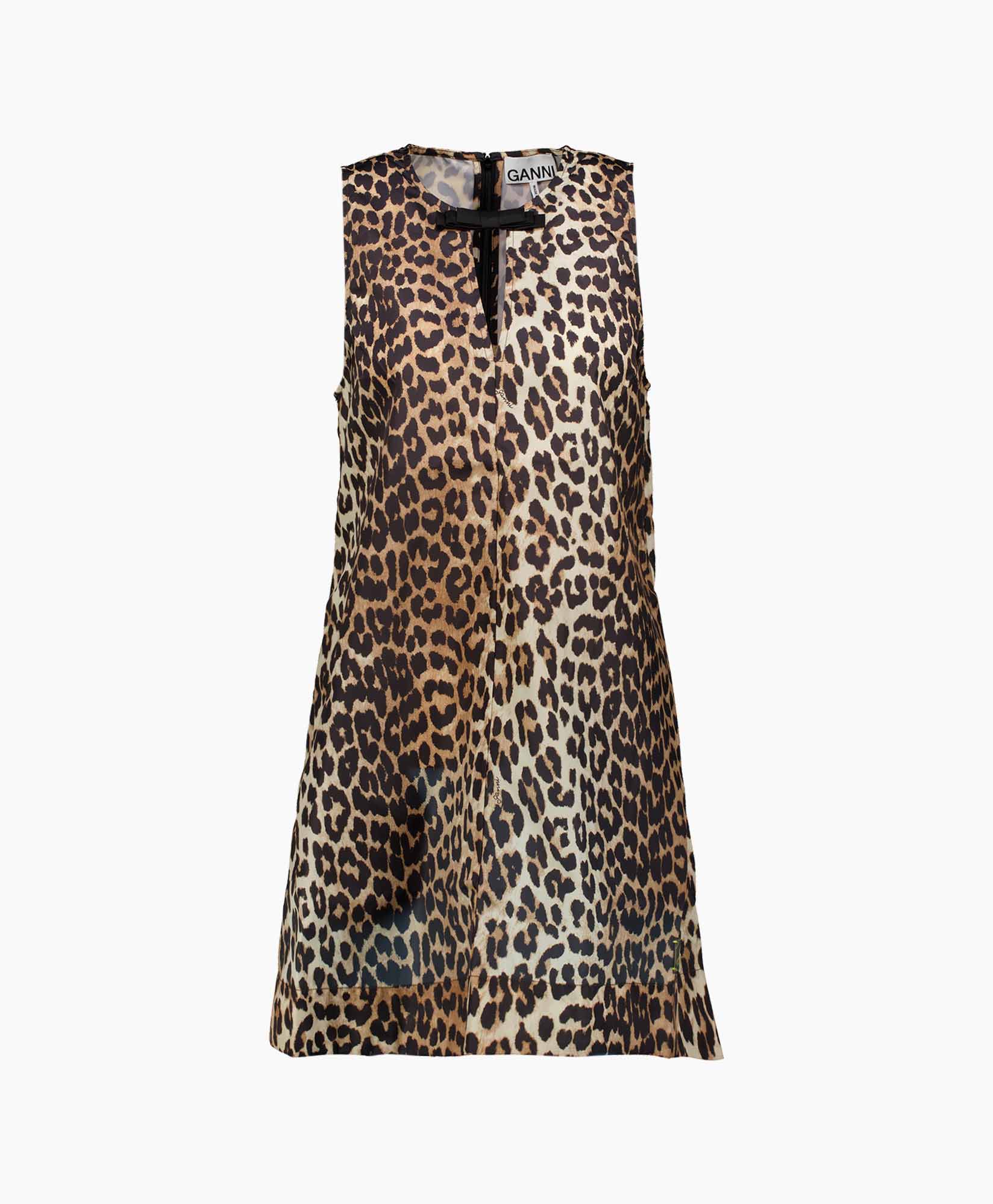 Mini Jurk Duchesse Nylon Bruin