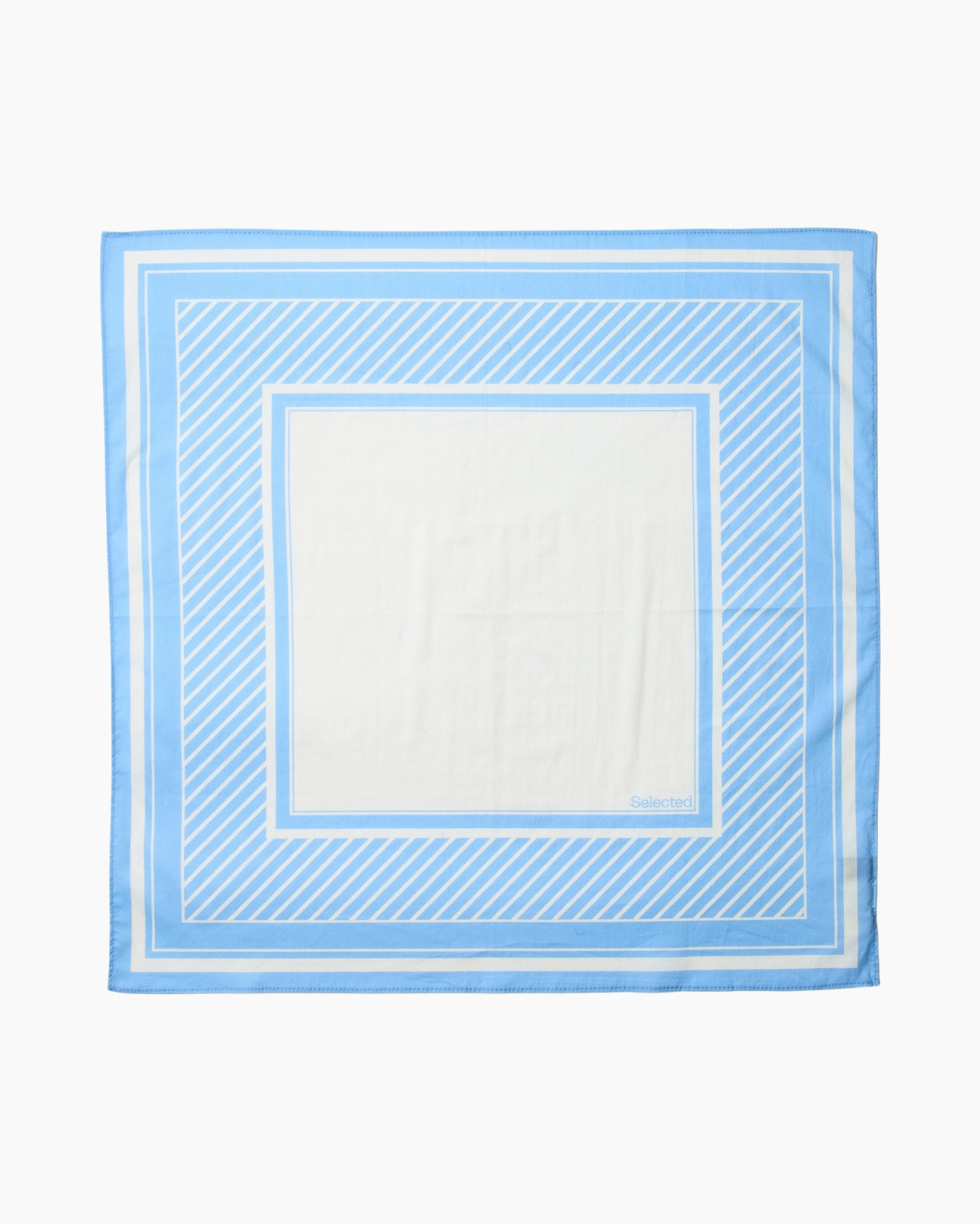 hoofdband, sjaal, bandana, patroon, blauw