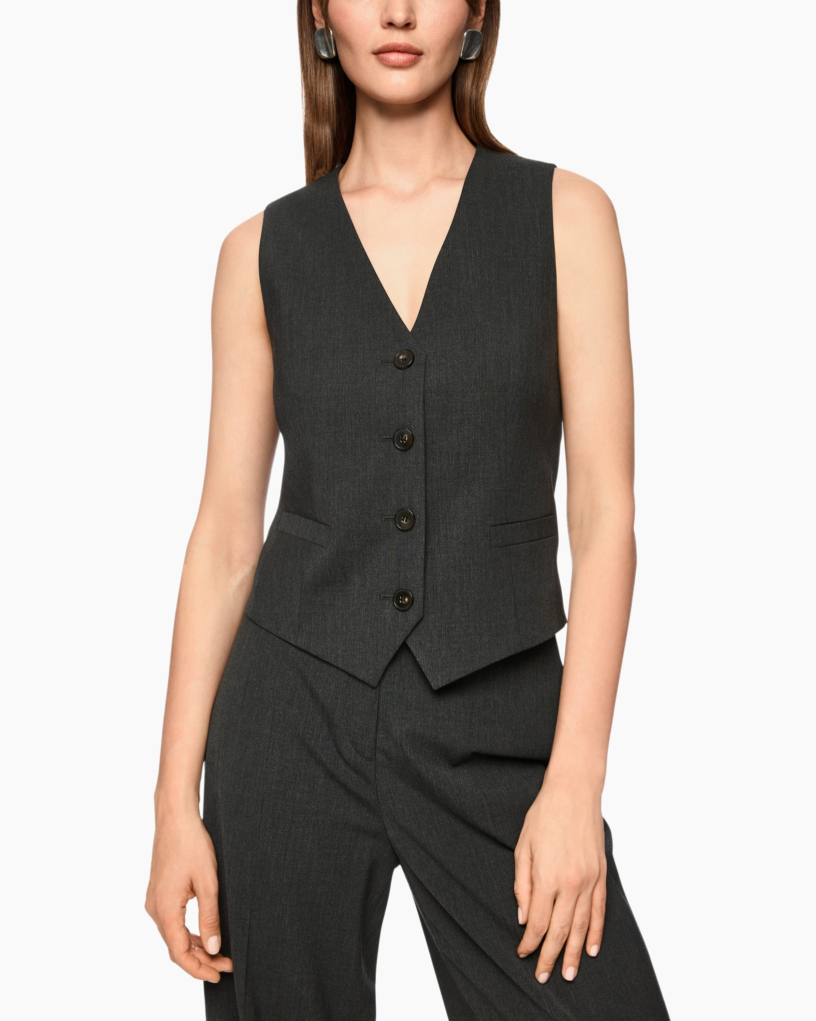 Vest Zc 37.03 W77 Antraciet