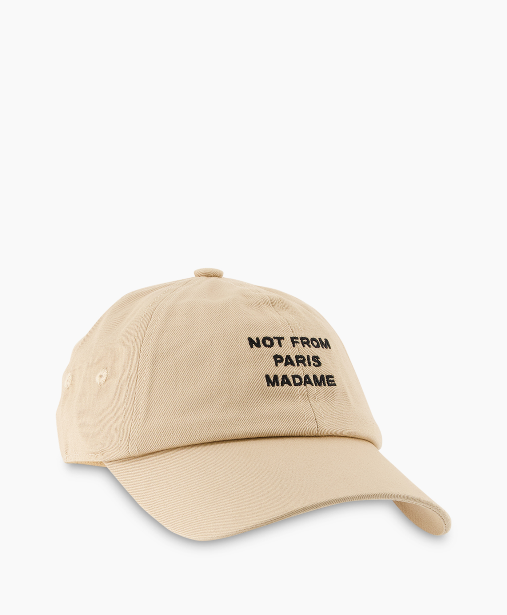 Drole De Monsieur Hoed/pet La Casquette Slogan Beige