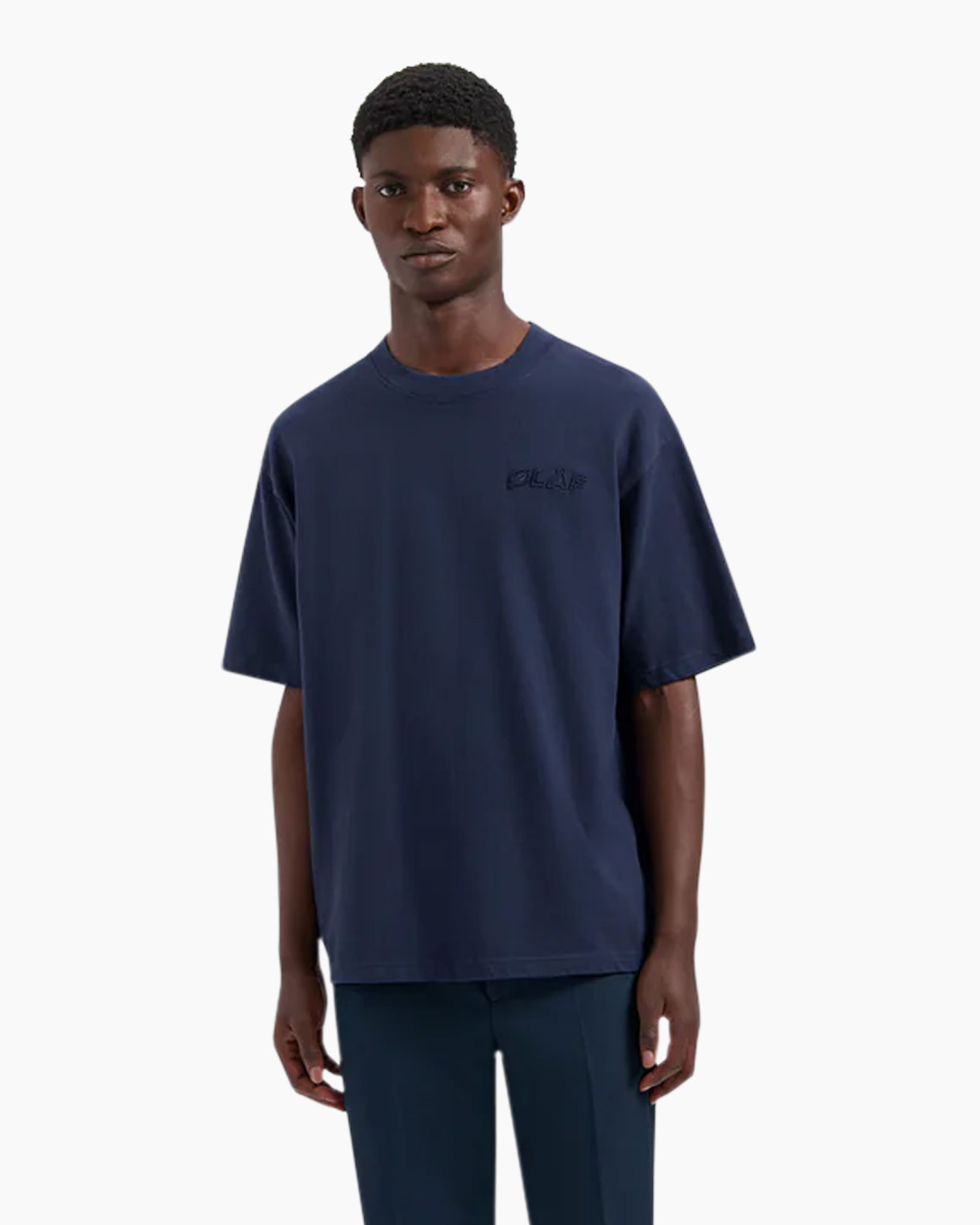 T-shirt Korte Mouw Studio Donker Blauw