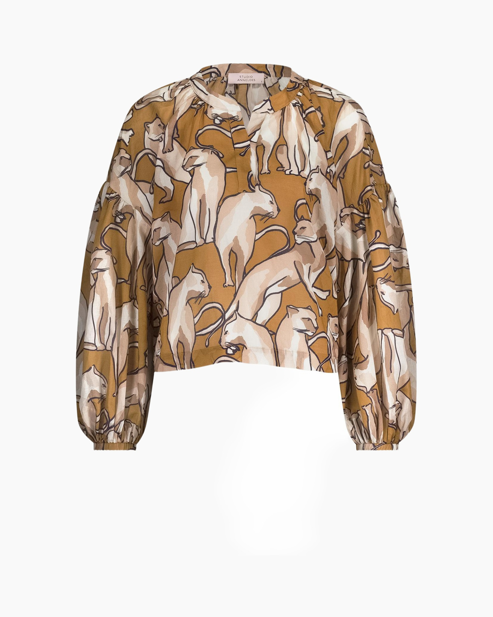 Blouse Marcha Panther Blouse Rood