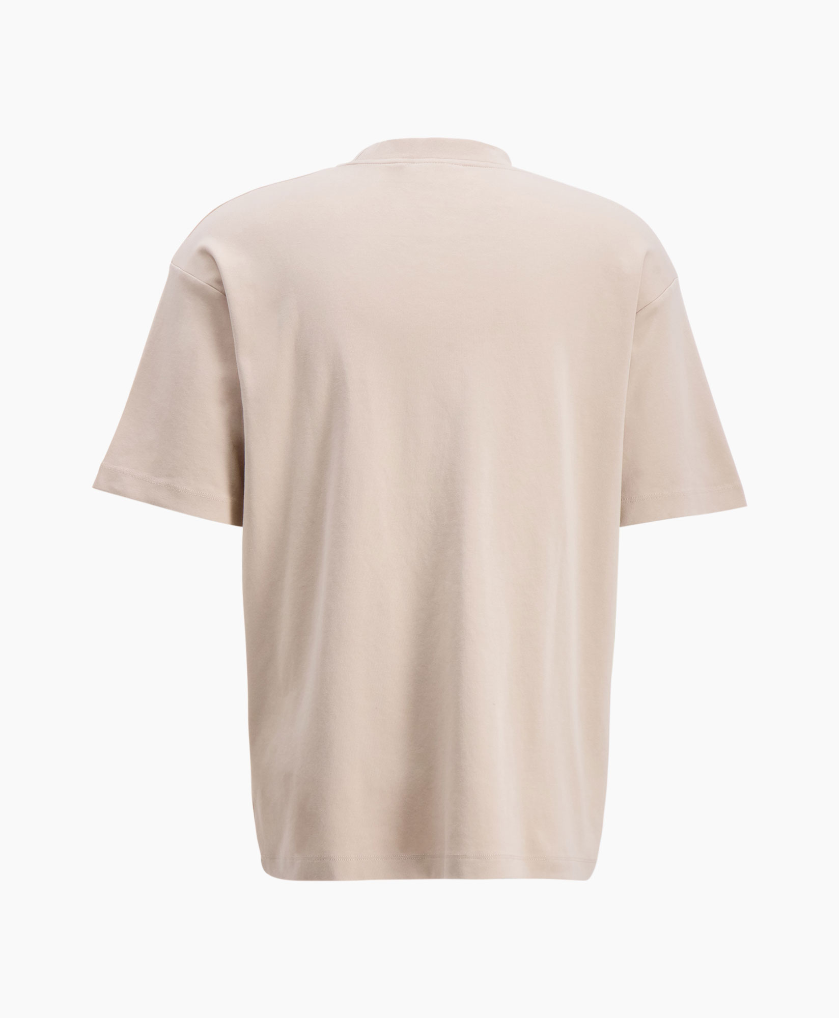Drole De Monsieur T-shirt Korte Mouw Le T-shirt Nf Beige