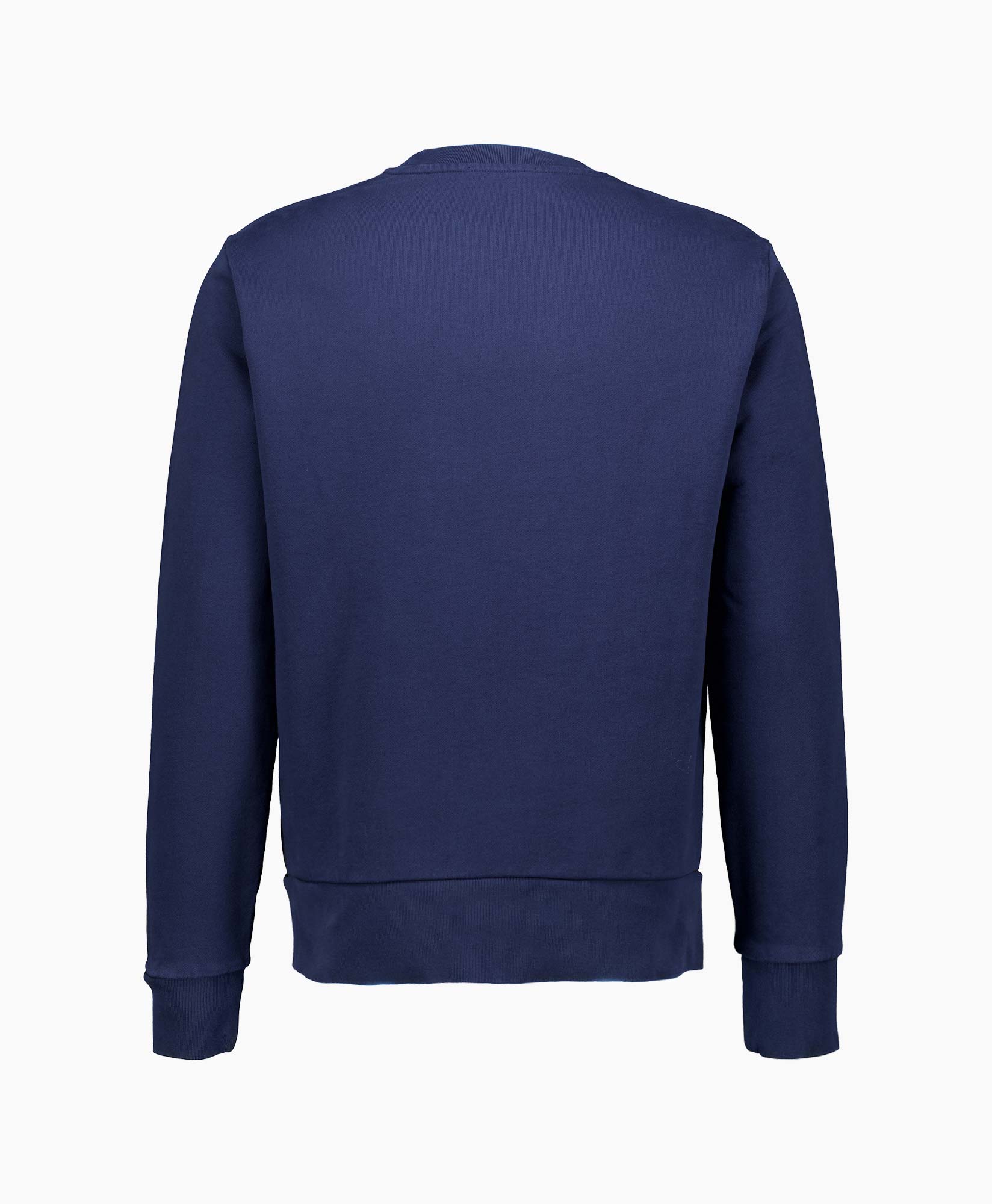 Sweater Loopback Terry Donker Blauw