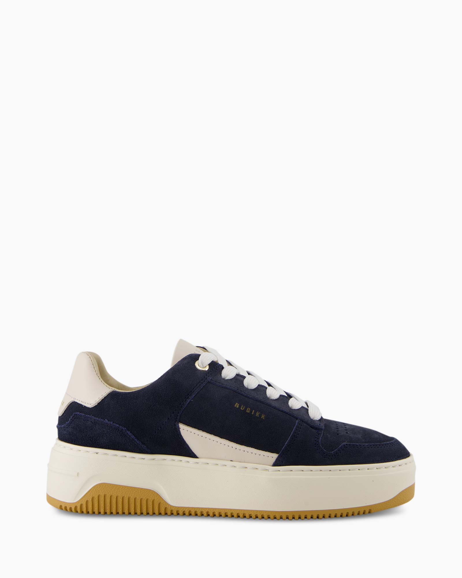 Sneaker Basket Court Miele Licht Blauw