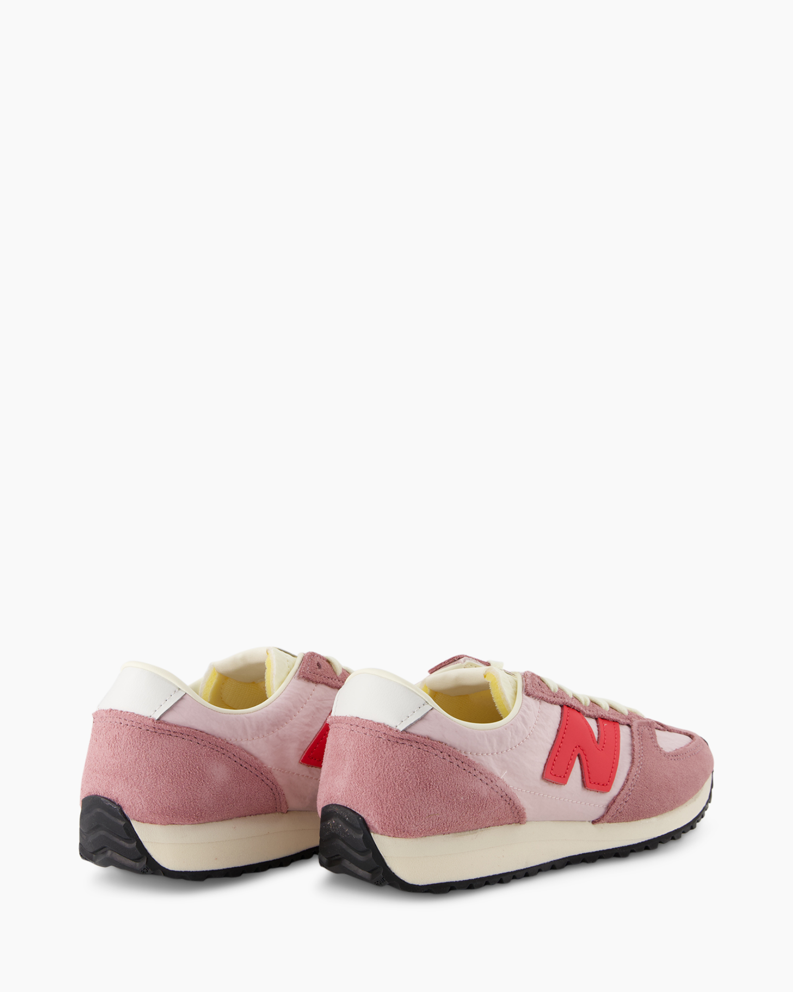 sneakers, roze, suede, mesh, casual