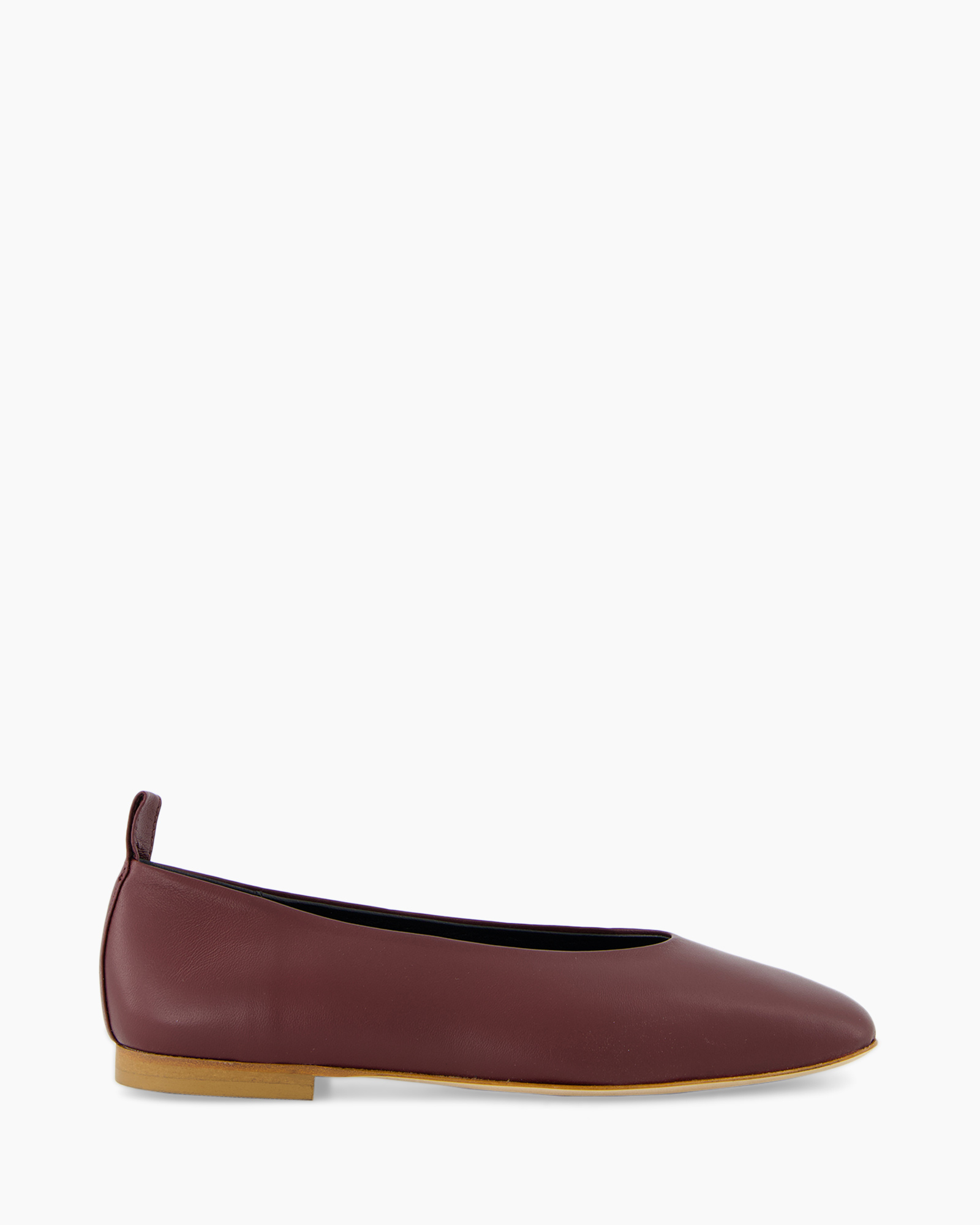 Ballerina Ibiza Nappa Bordeaux