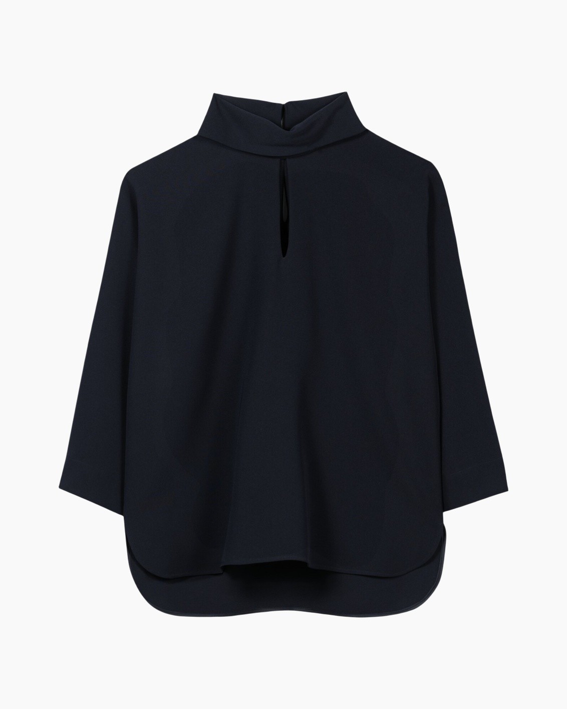 blusa, top, navy, manga-larga, color-azul marino