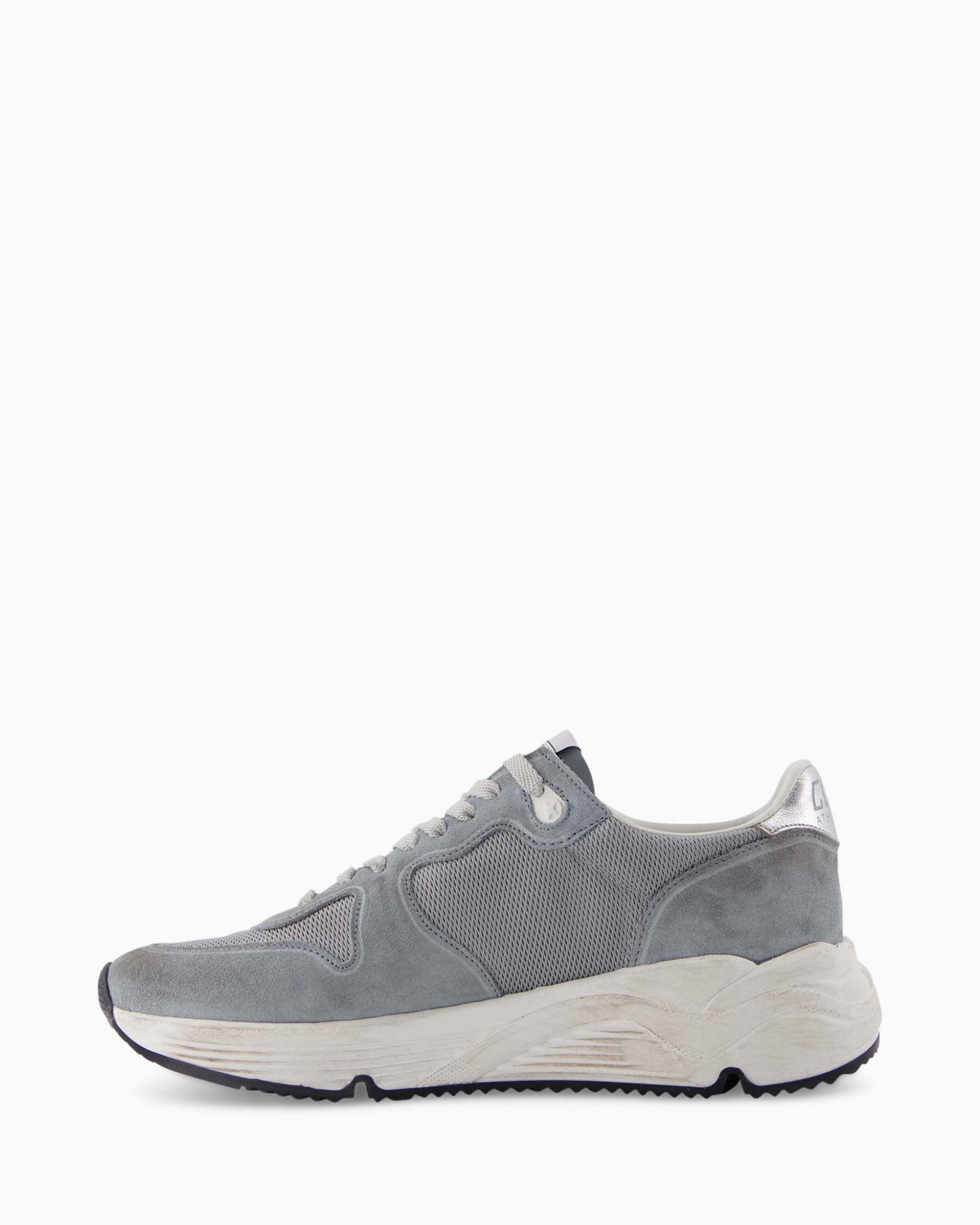 Sneaker Running Sole Laminated Heel Licht Blauw