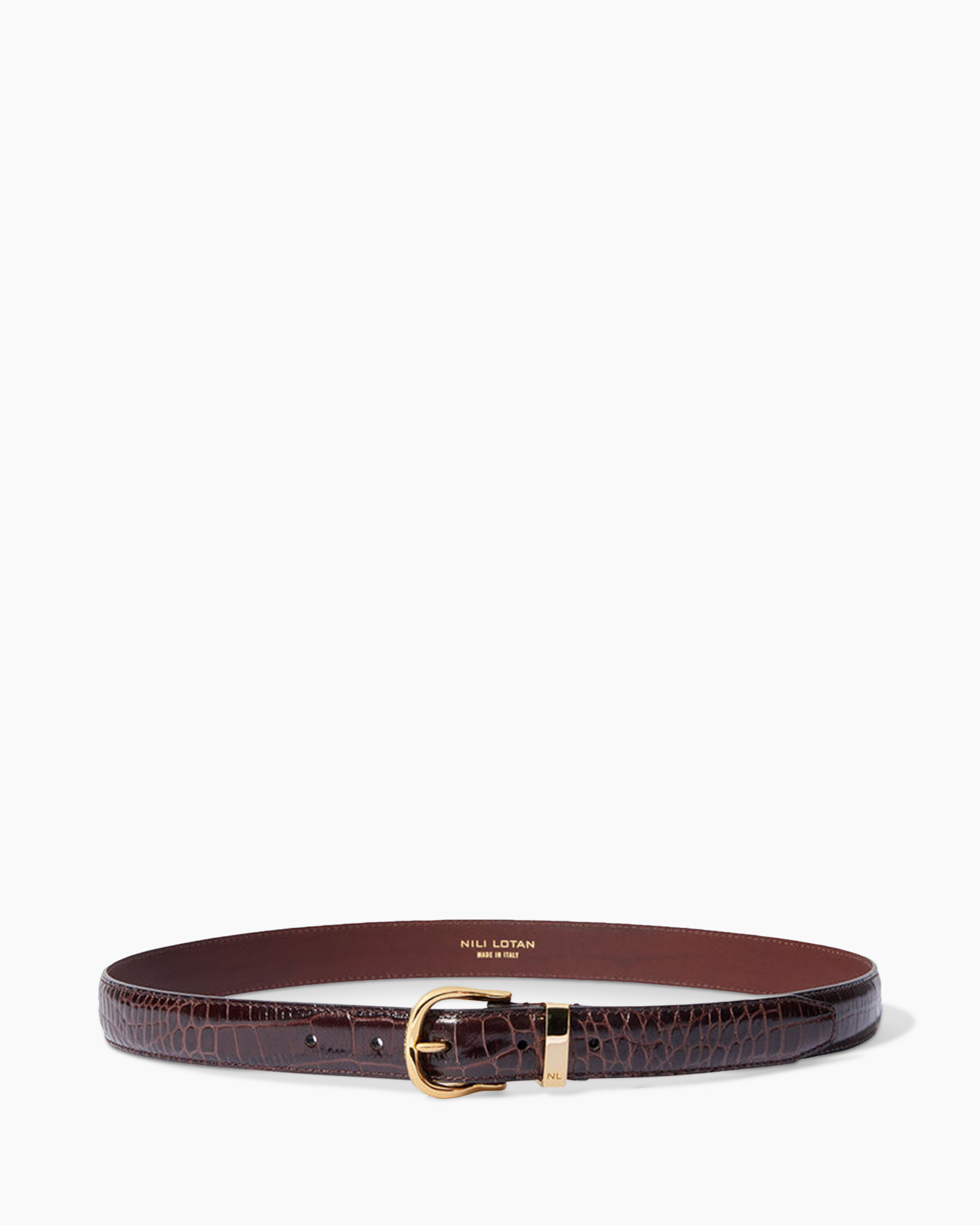 riem, leer, bruin, gouden gesp, textuur