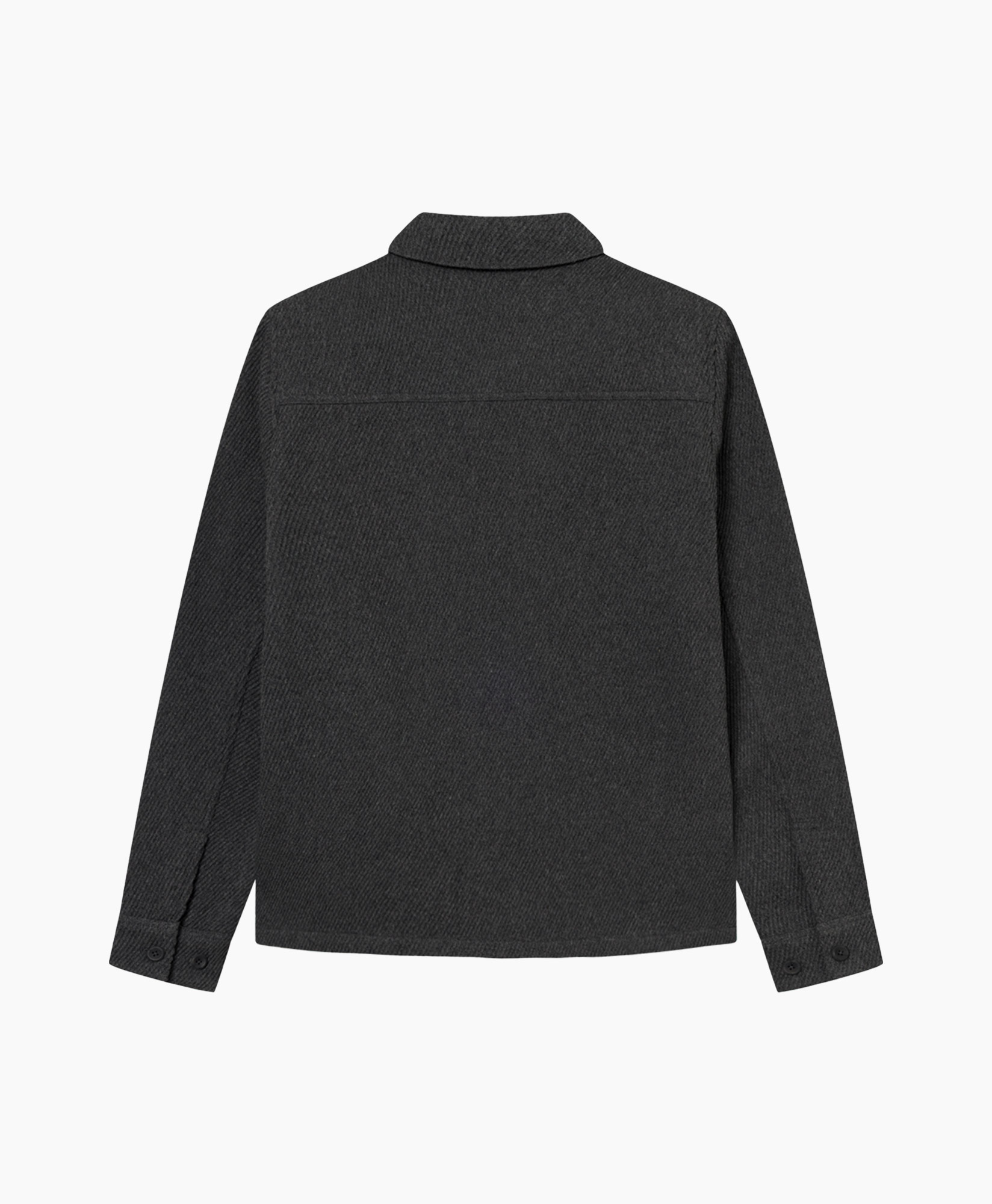 Overshirt Hamilton Twill Wool Zwart