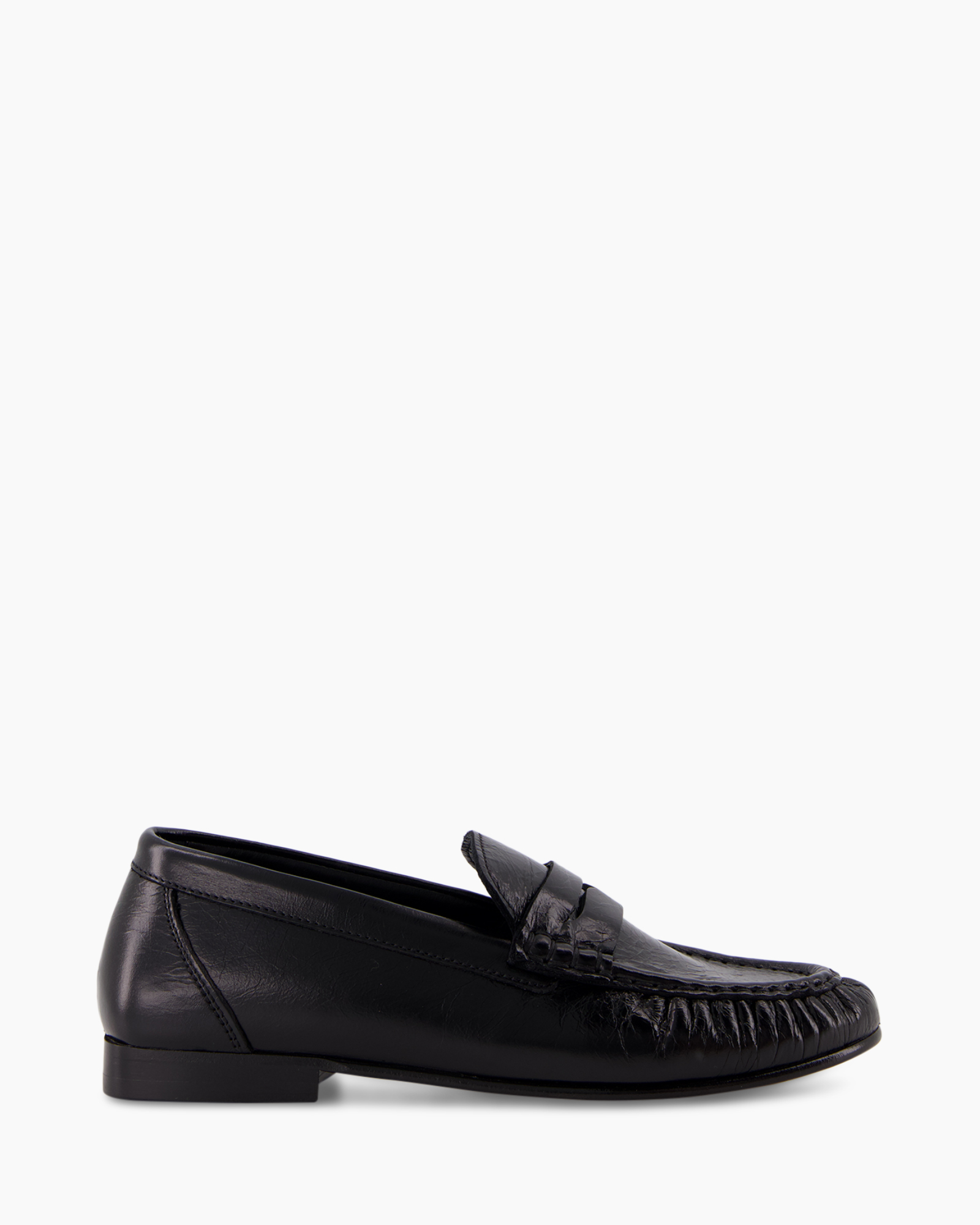 Loafer Penny Wrinkle Zwart