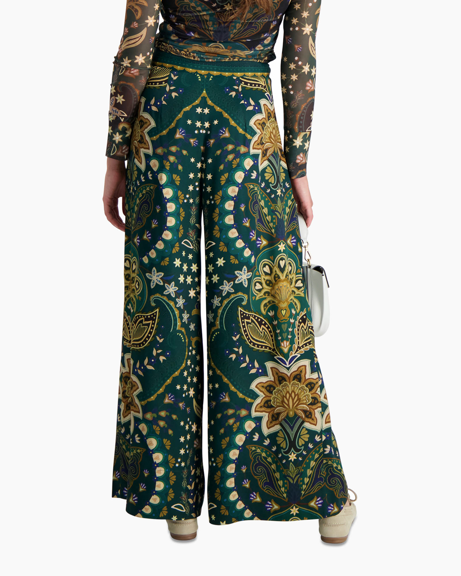 Pantalon Jaipur Flare Zwart